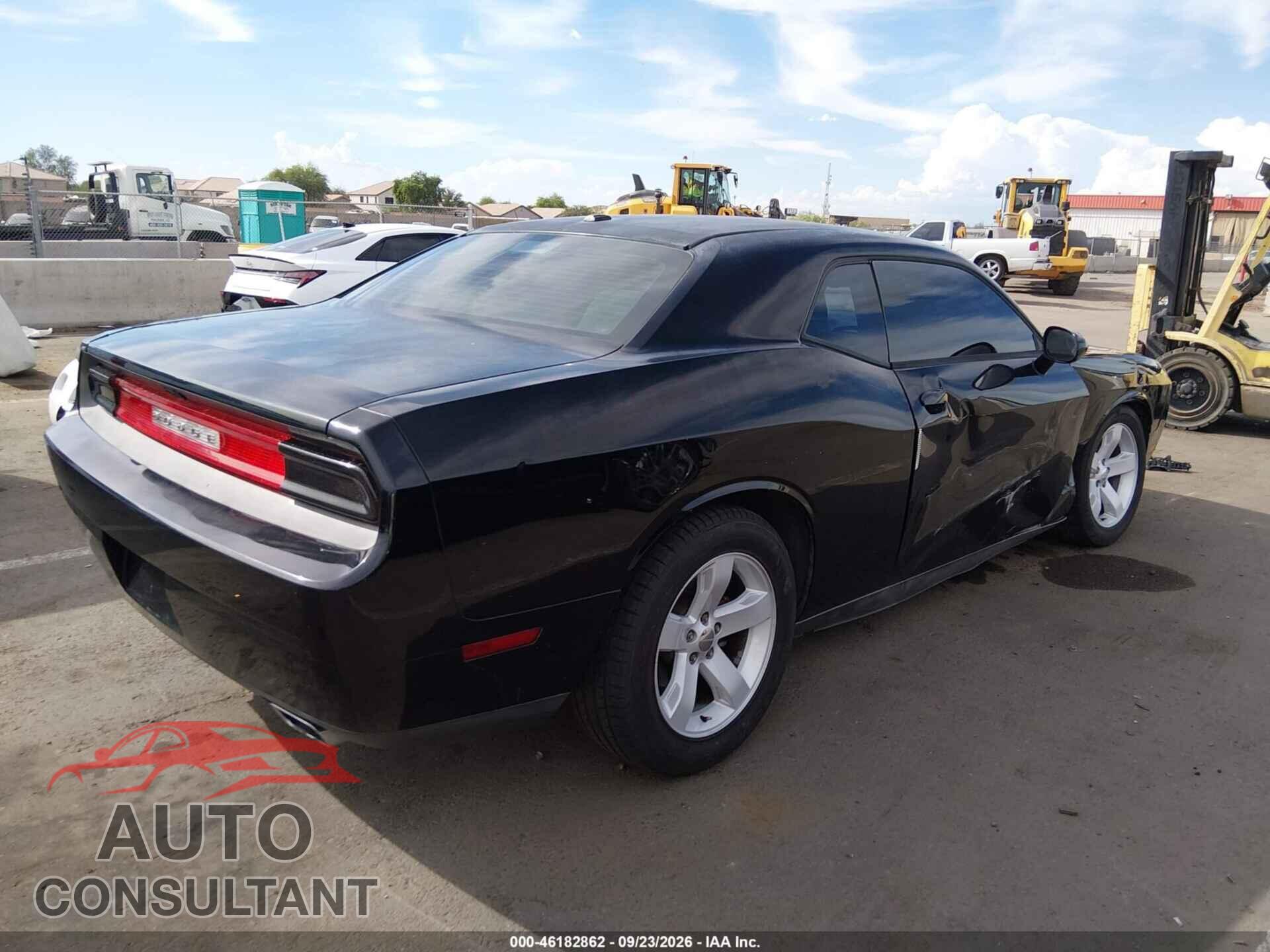 DODGE CHALLENGER 2012 - 2C3CDYAG7CH291497