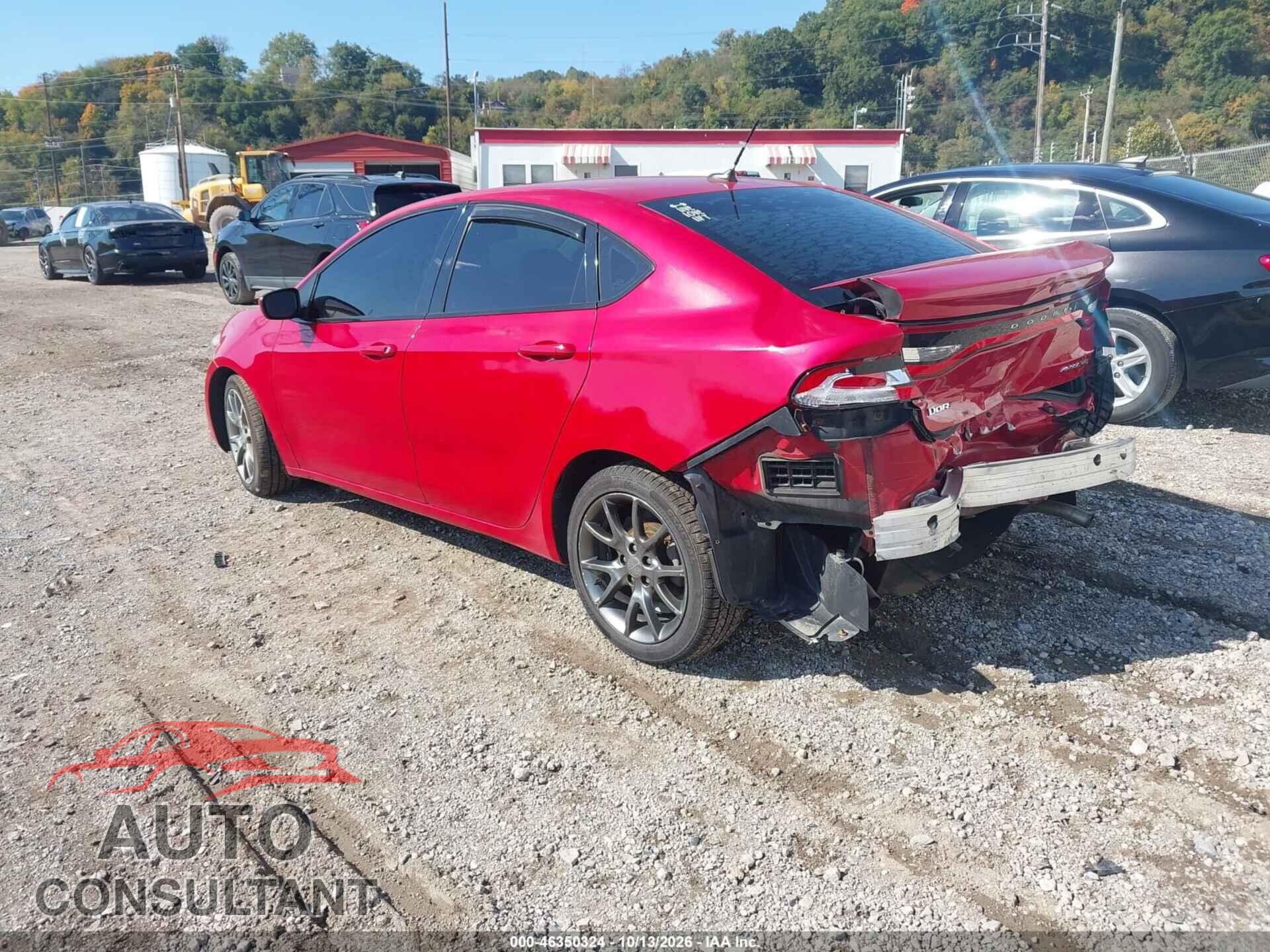 DODGE DART 2013 - 1C3CDFBA0DD331139