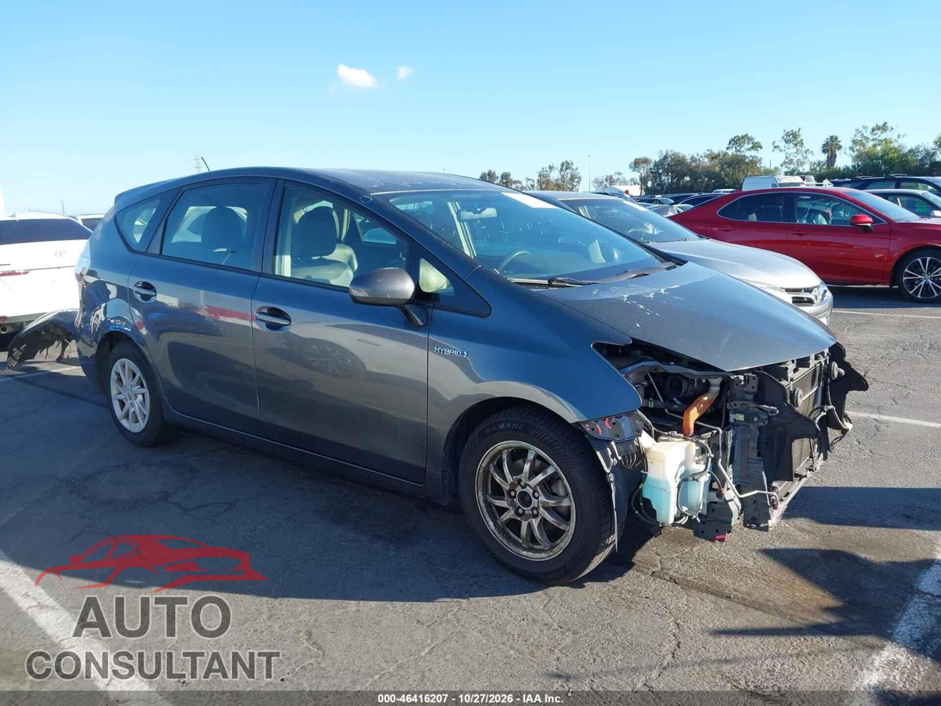 TOYOTA PRIUS V 2012 - JTDZN3EUXC3127086