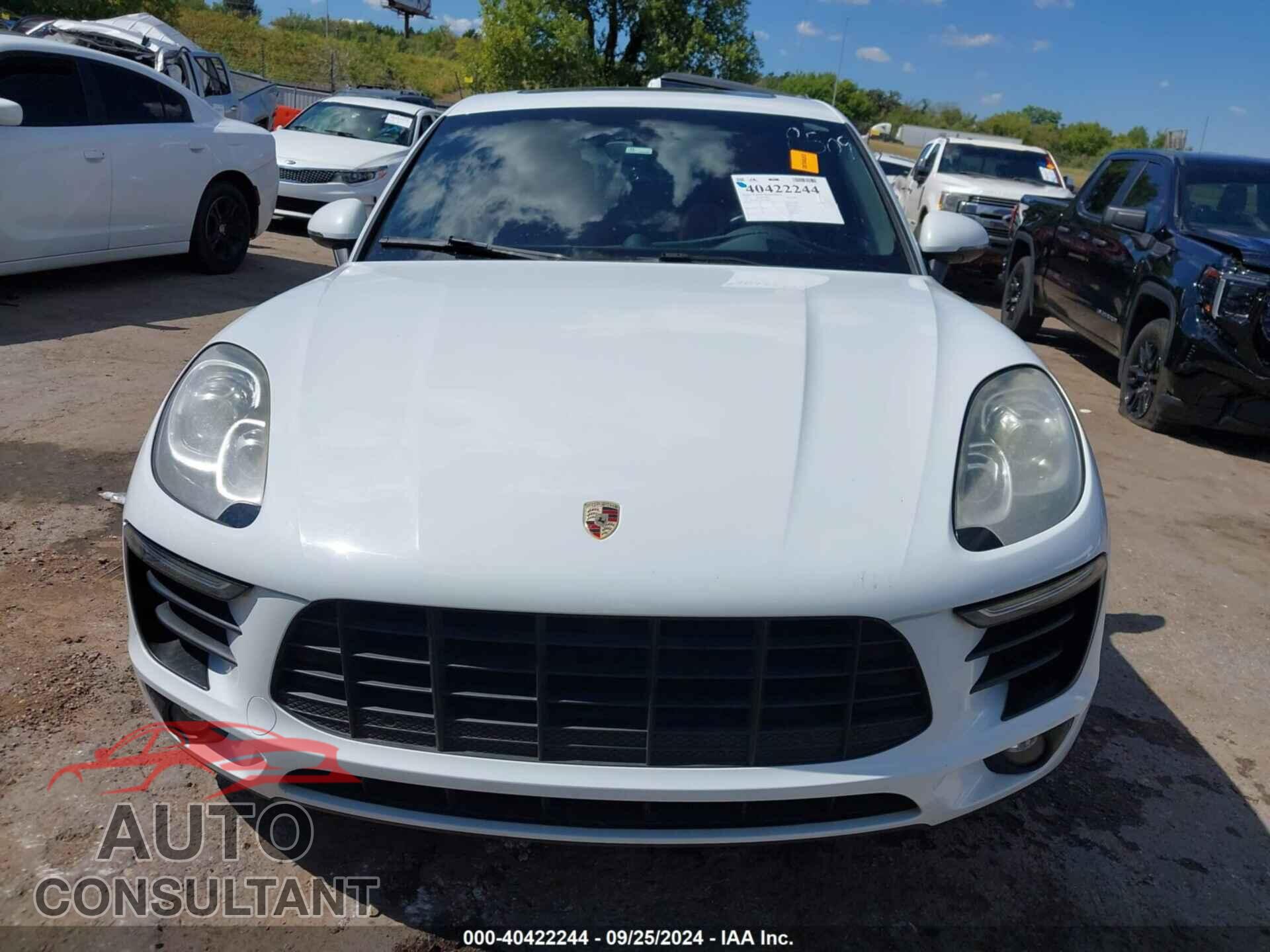 PORSCHE MACAN 2016 - WP1AB2A53GLB48509