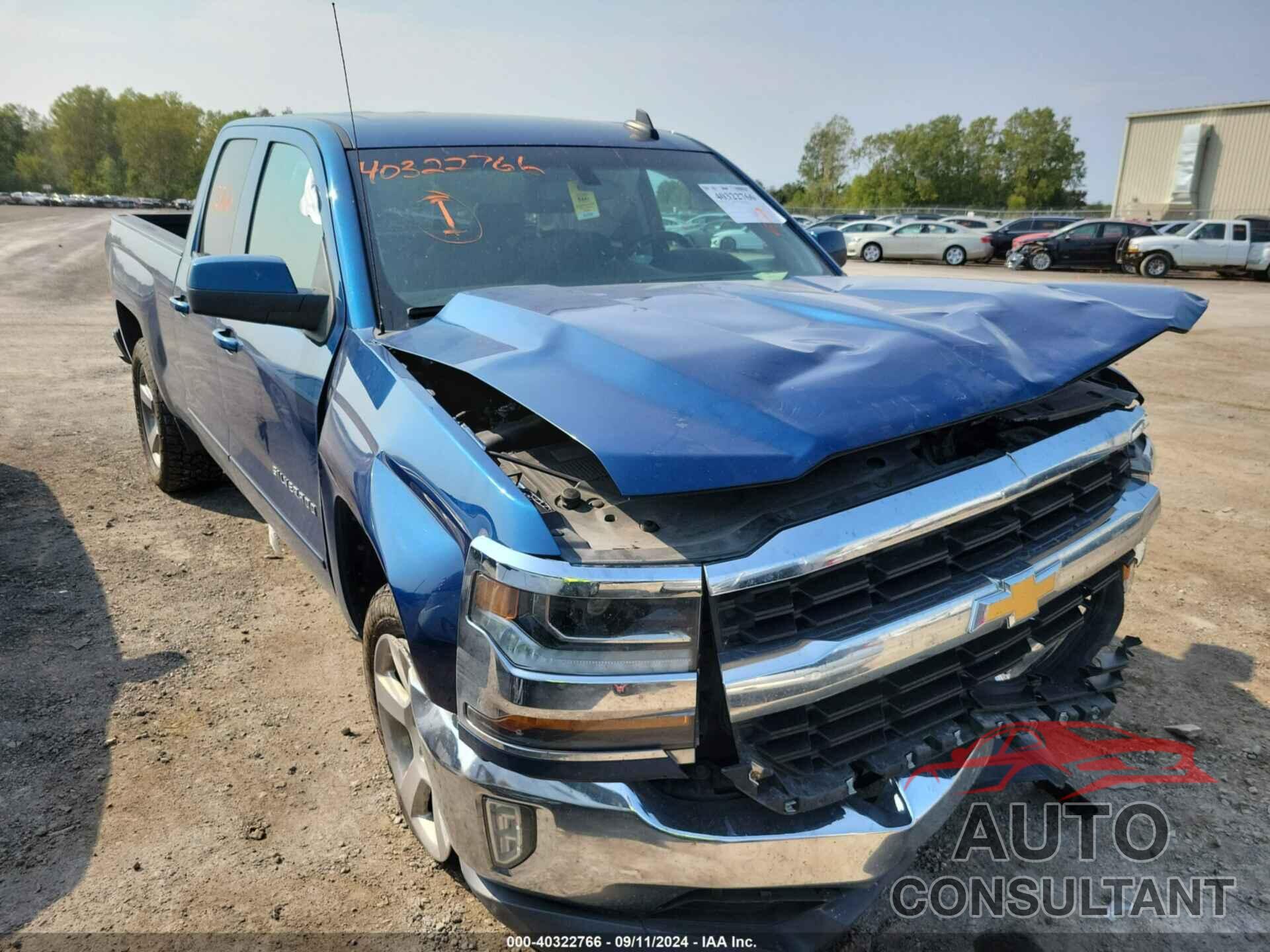 CHEVROLET SILVERADO 1500 2017 - 1GCVKREC5HZ358287