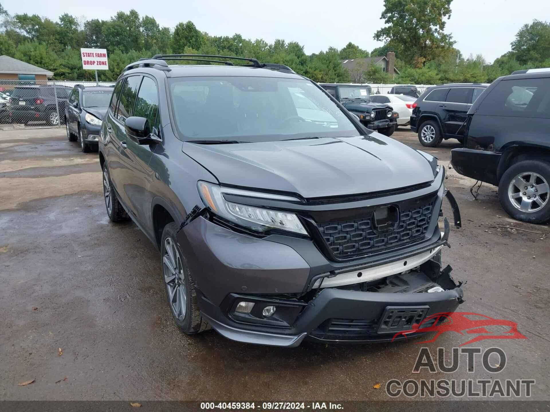 HONDA PASSPORT 2019 - 5FNYF8H06KB000223