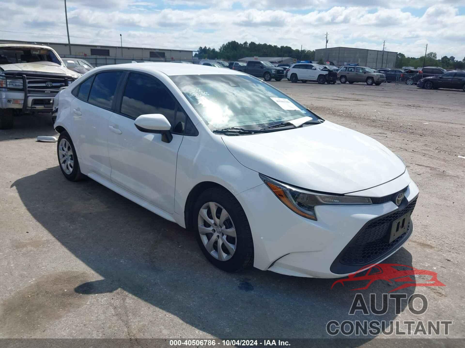TOYOTA COROLLA 2020 - 5YFEPRAE8LP071134