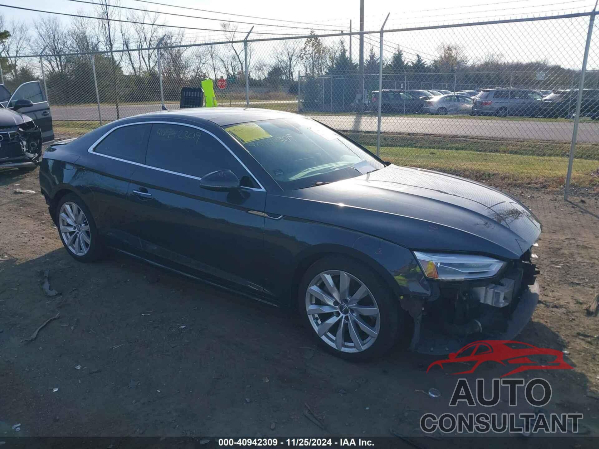 AUDI A5 2018 - WAUNNAF51JA065304