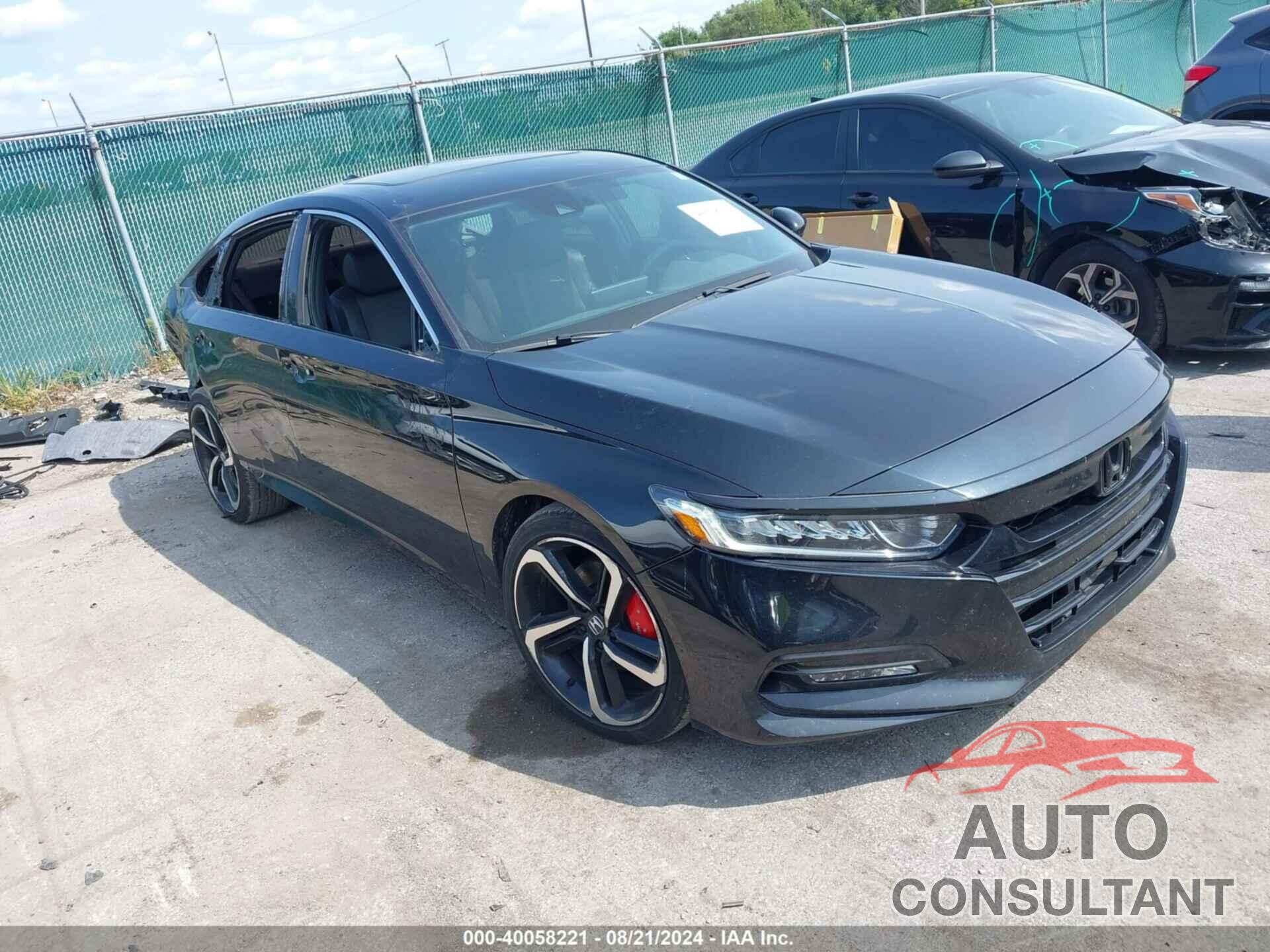 HONDA ACCORD 2019 - 1HGCV1F30KA032273