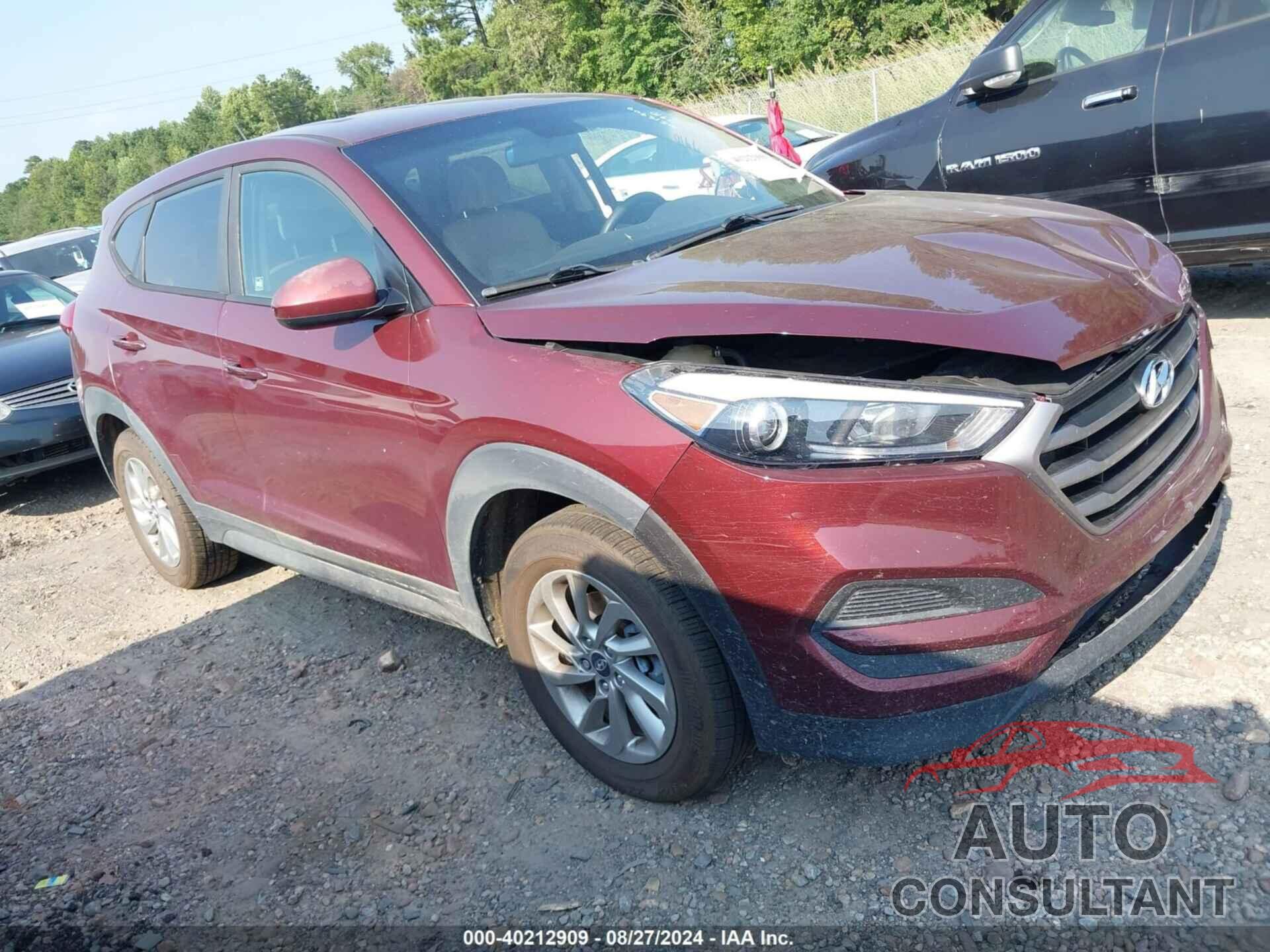 HYUNDAI TUCSON 2016 - KM8J23A45GU237910