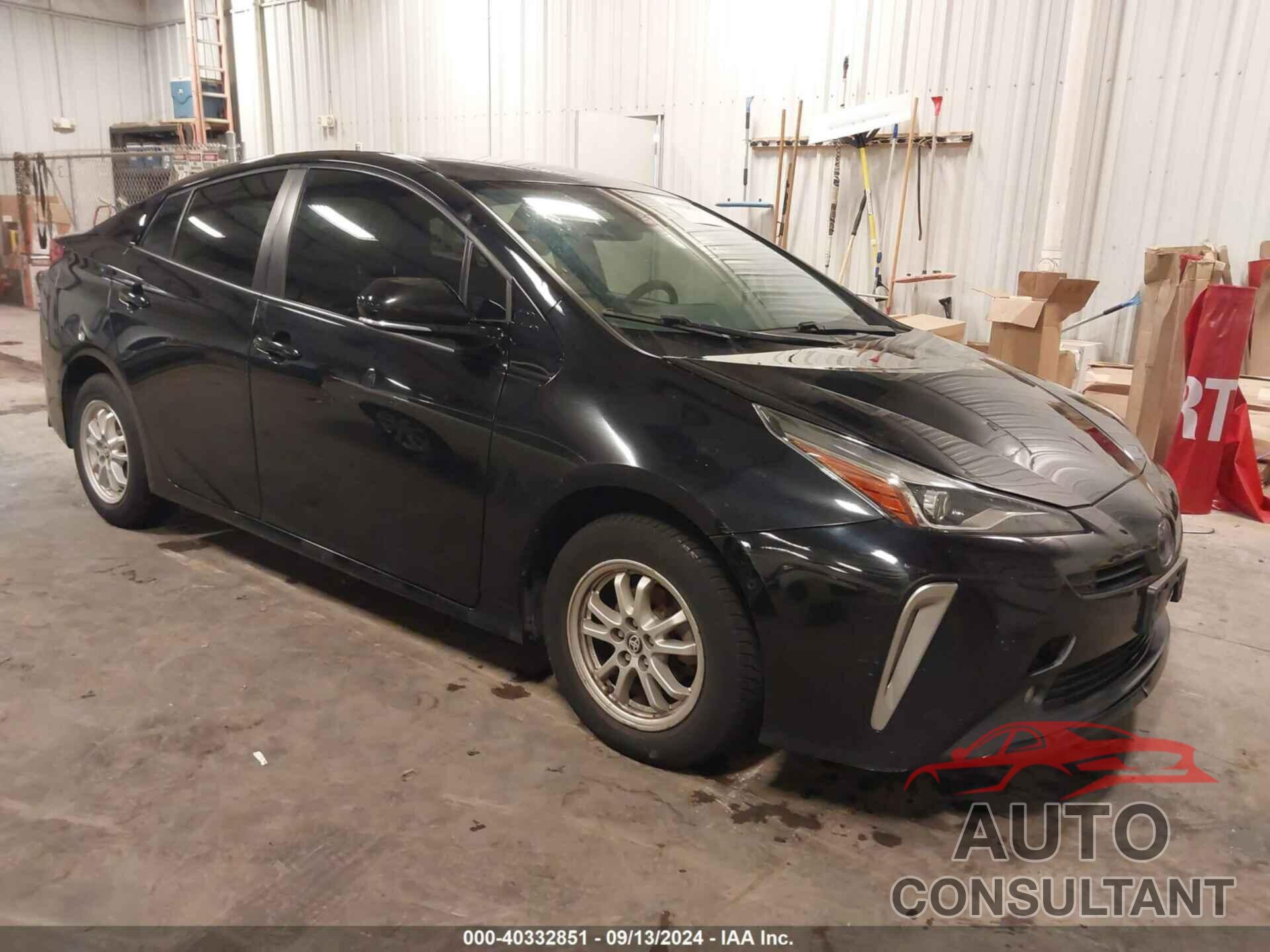 TOYOTA PRIUS 2019 - JTDL9RFU2K3002304