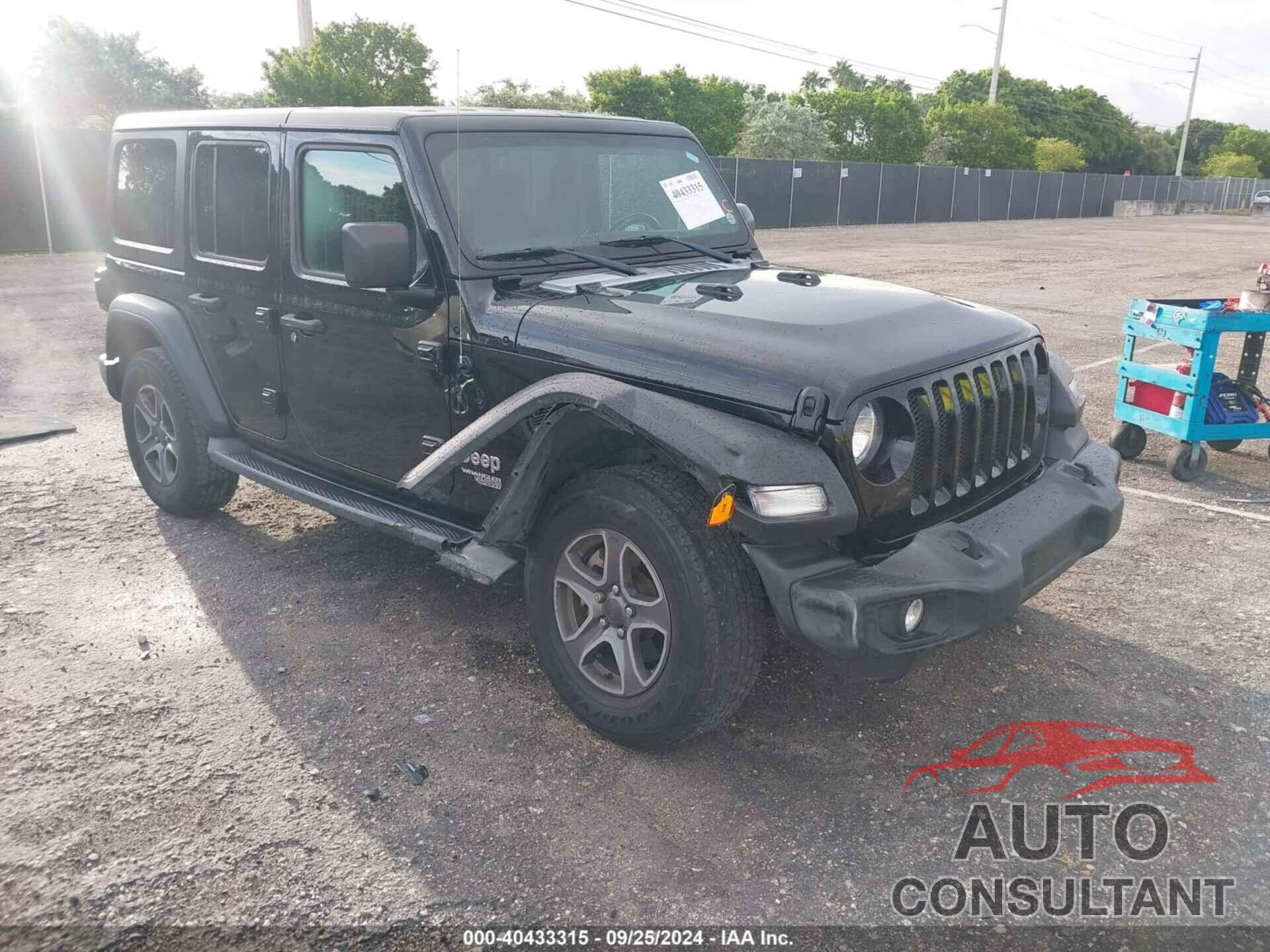 JEEP WRANGLER UNLIMITED 2019 - 1C4HJXDG9KW662952