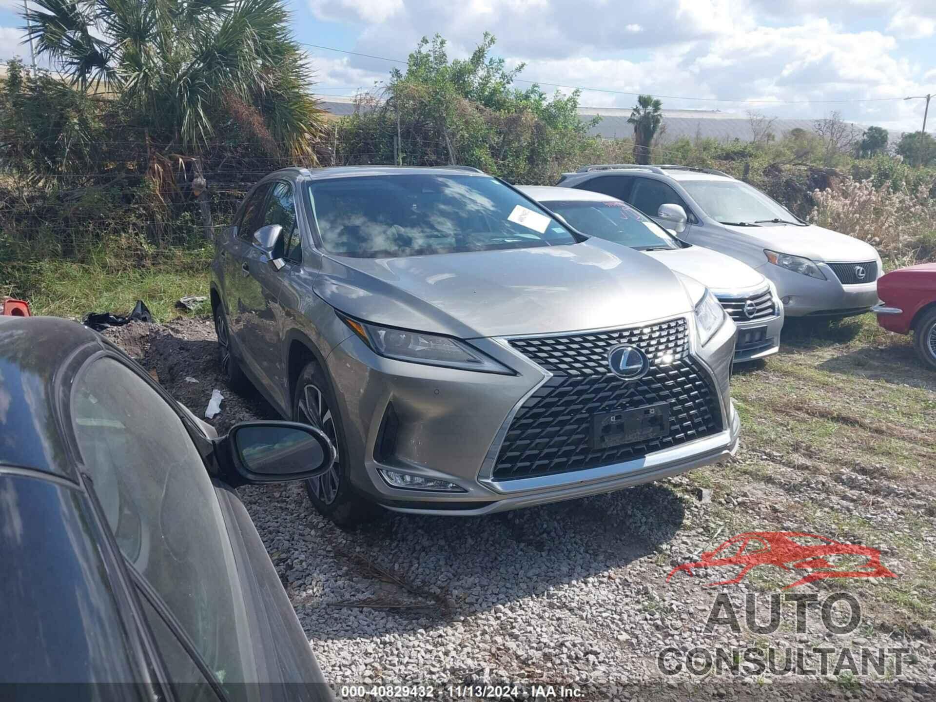 LEXUS RX 350 2022 - 2T2HZMAA7NC229016