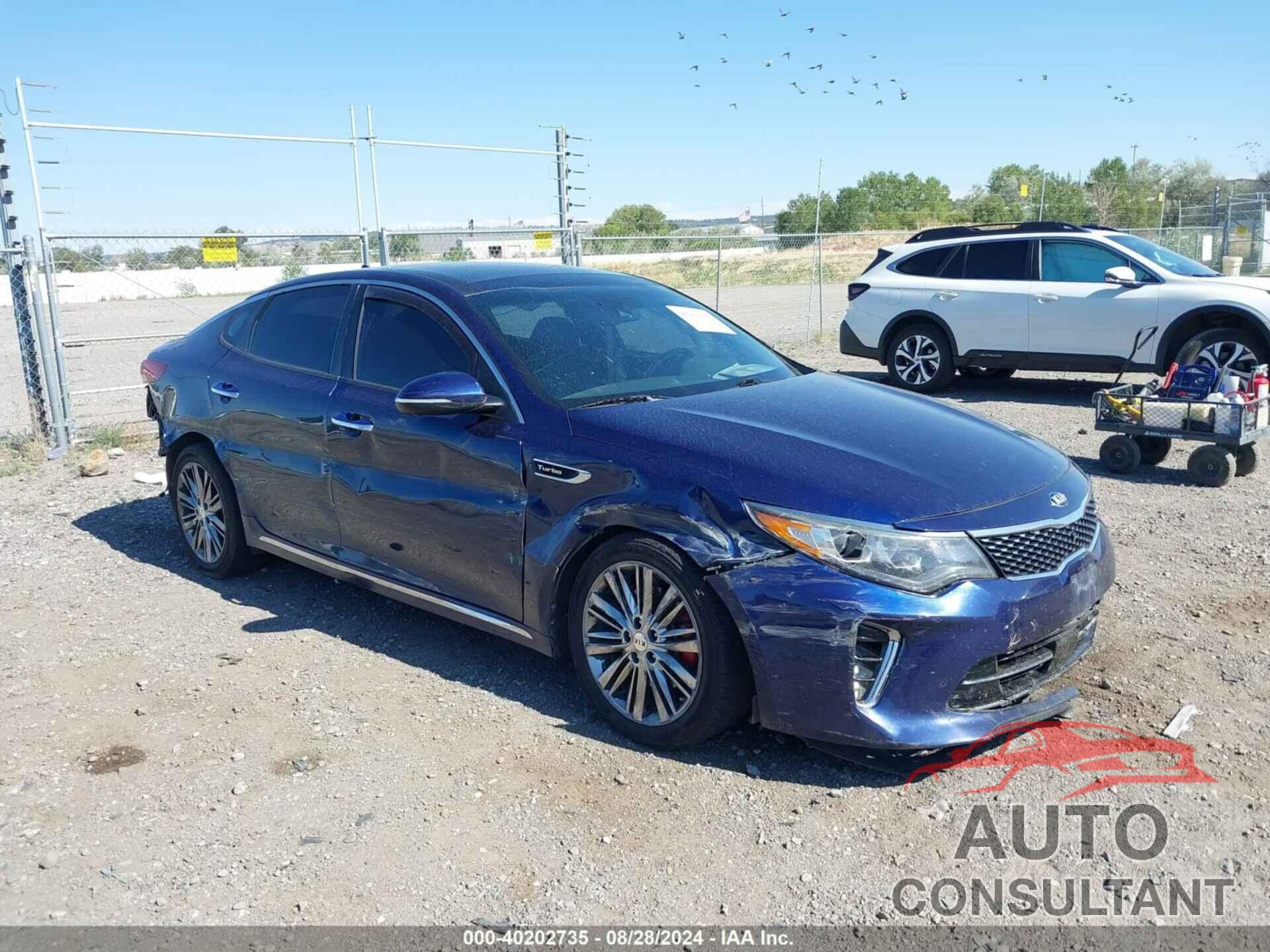 KIA OPTIMA 2018 - 5XXGV4L2XJG204941