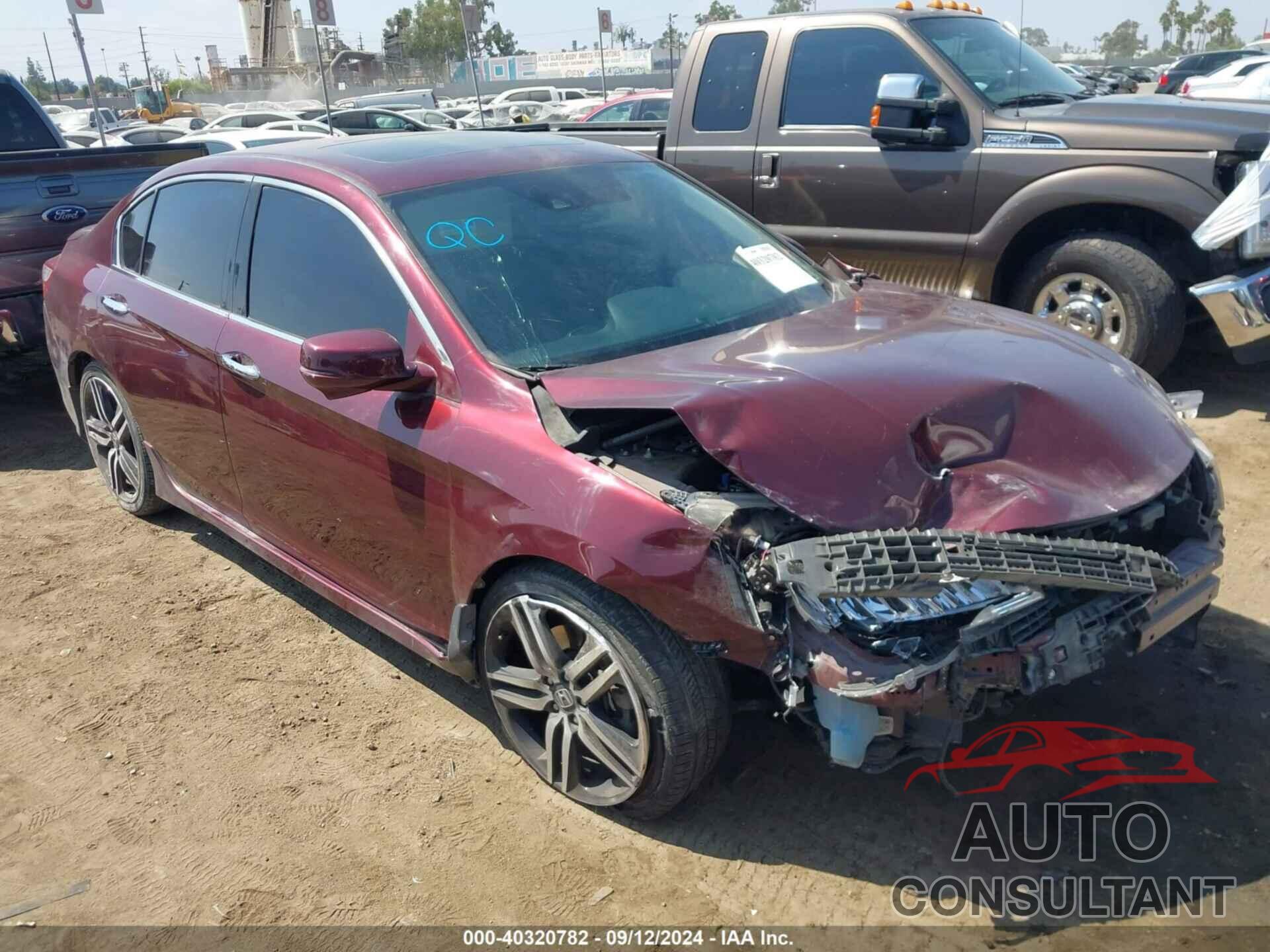 HONDA ACCORD 2017 - 1HGCR3F91HA002681