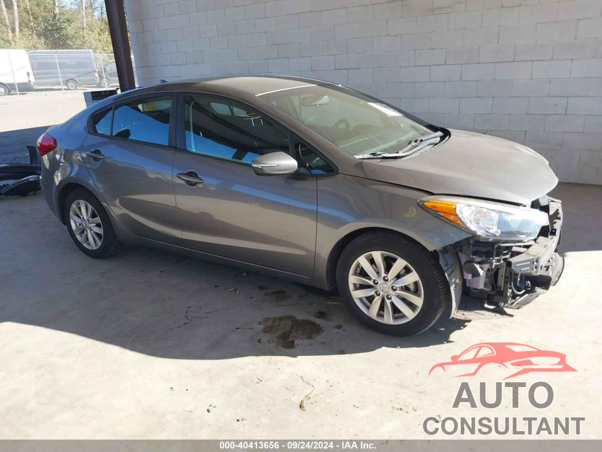 KIA FORTE 2016 - KNAFX4A60G5508897