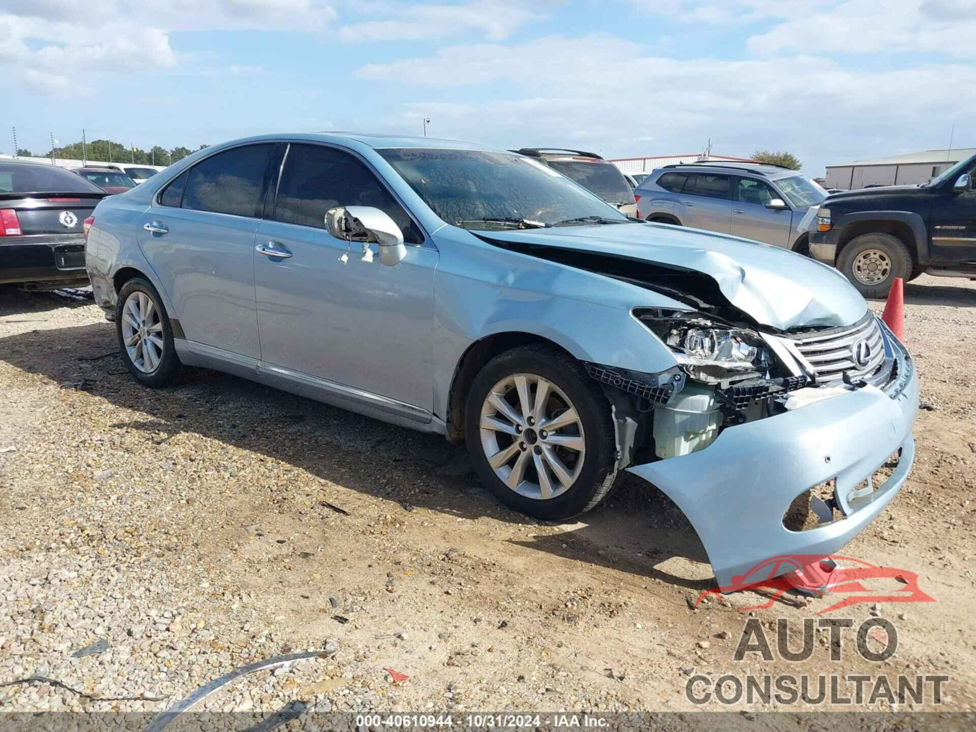 LEXUS ES 350 2011 - JTHBK1EGXB2454938