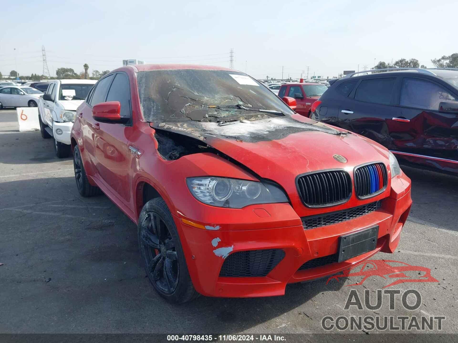 BMW X6 M 2011 - 5YMGZ0C50BLK14345