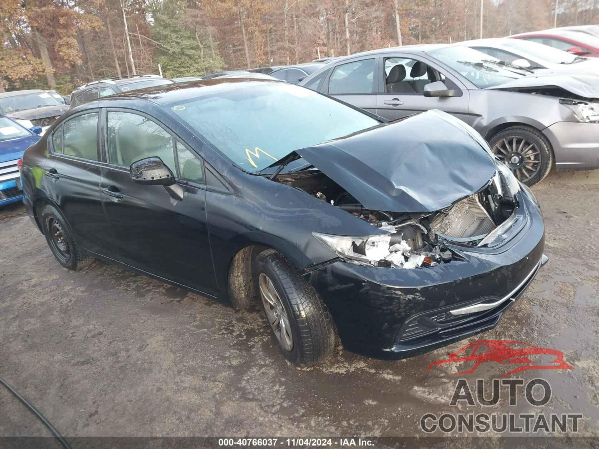 HONDA CIVIC 2013 - 19XFB2F5XDE209357
