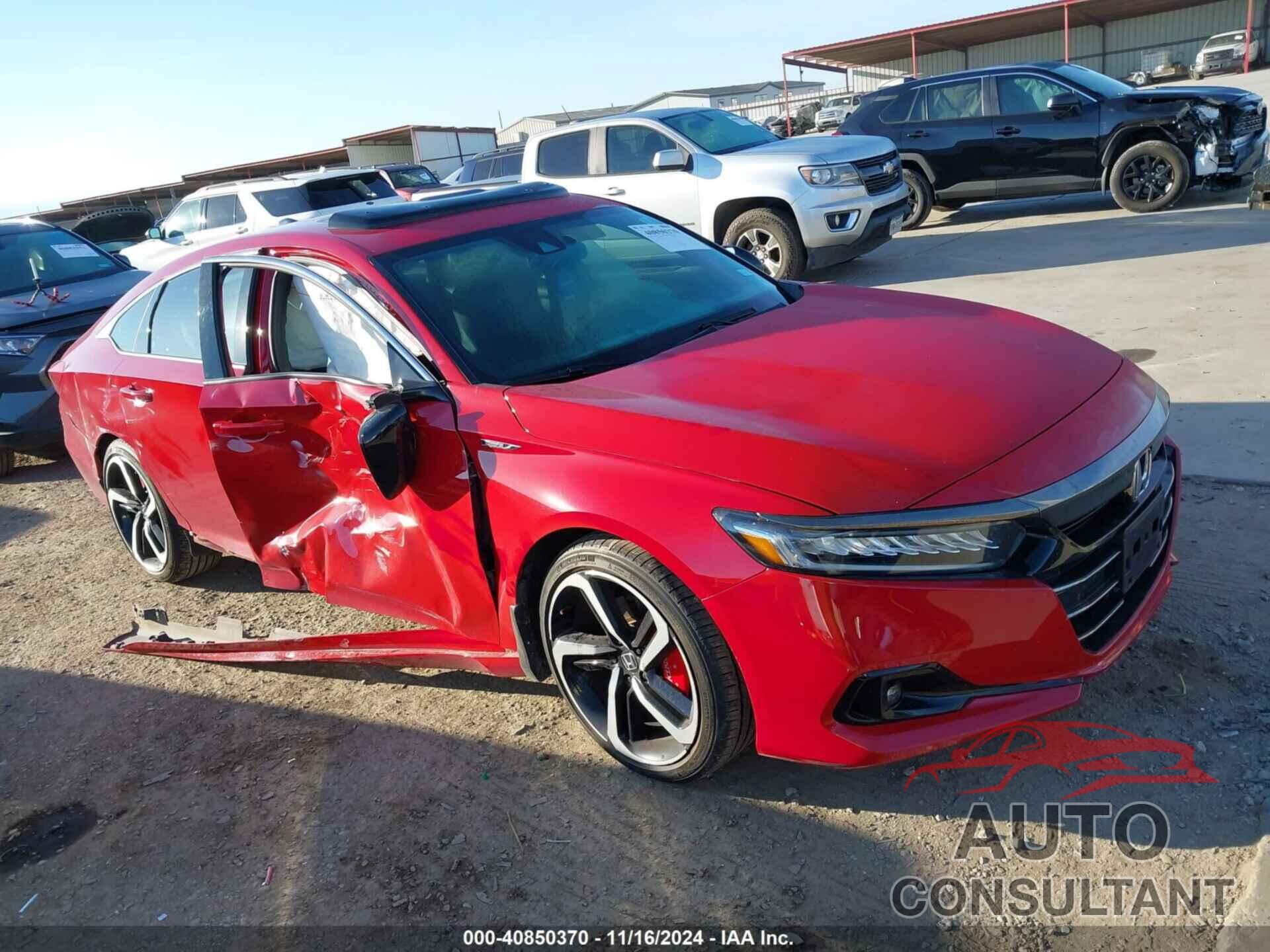 HONDA ACCORD 2021 - 1HGCV2F37MA028942