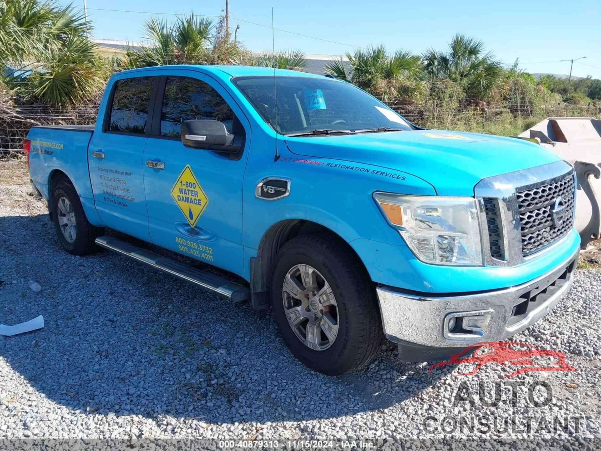 NISSAN TITAN 2017 - 1N6AA1EK4HN532140