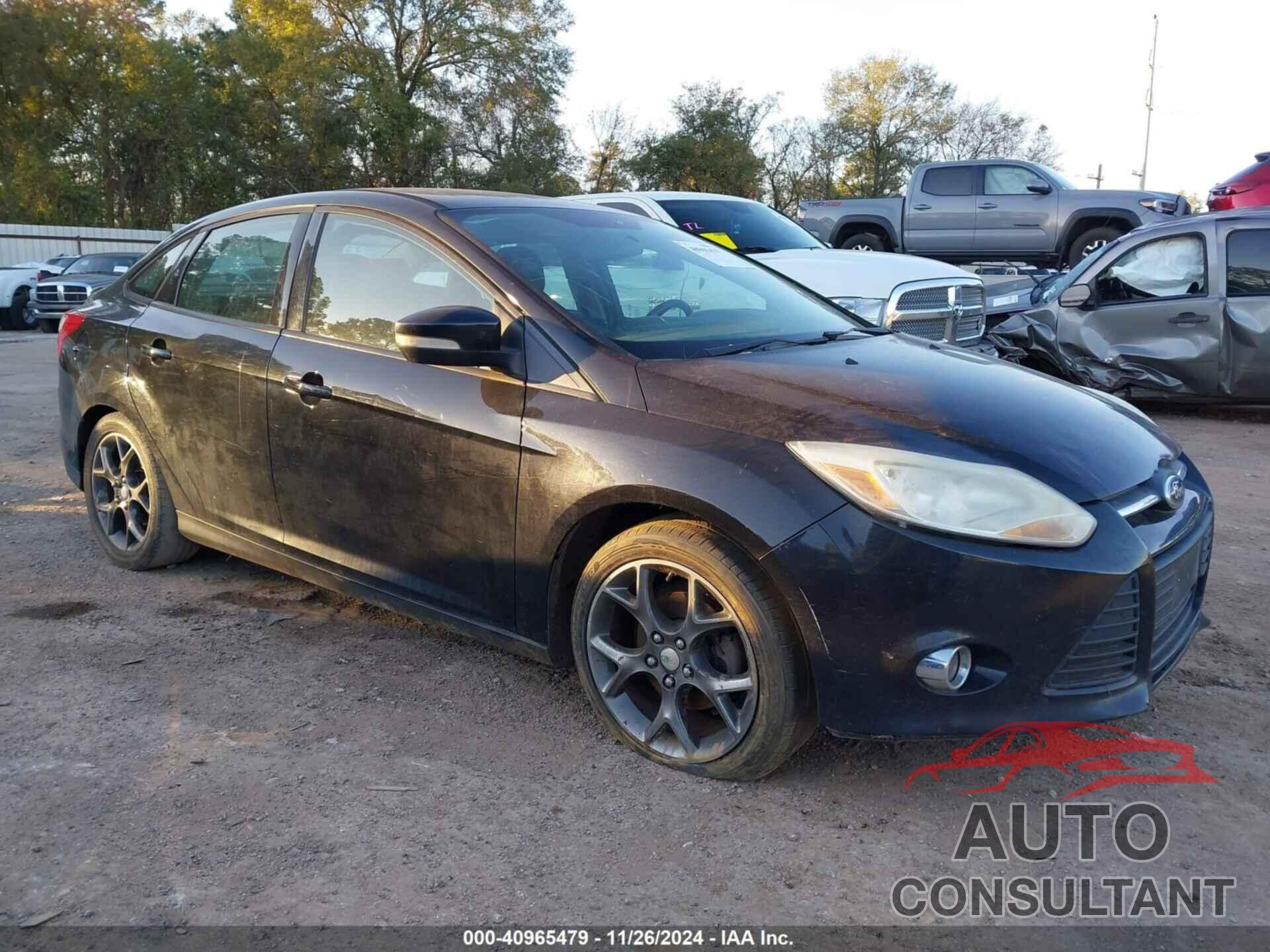 FORD FOCUS 2013 - 1FADP3F2XDL265915