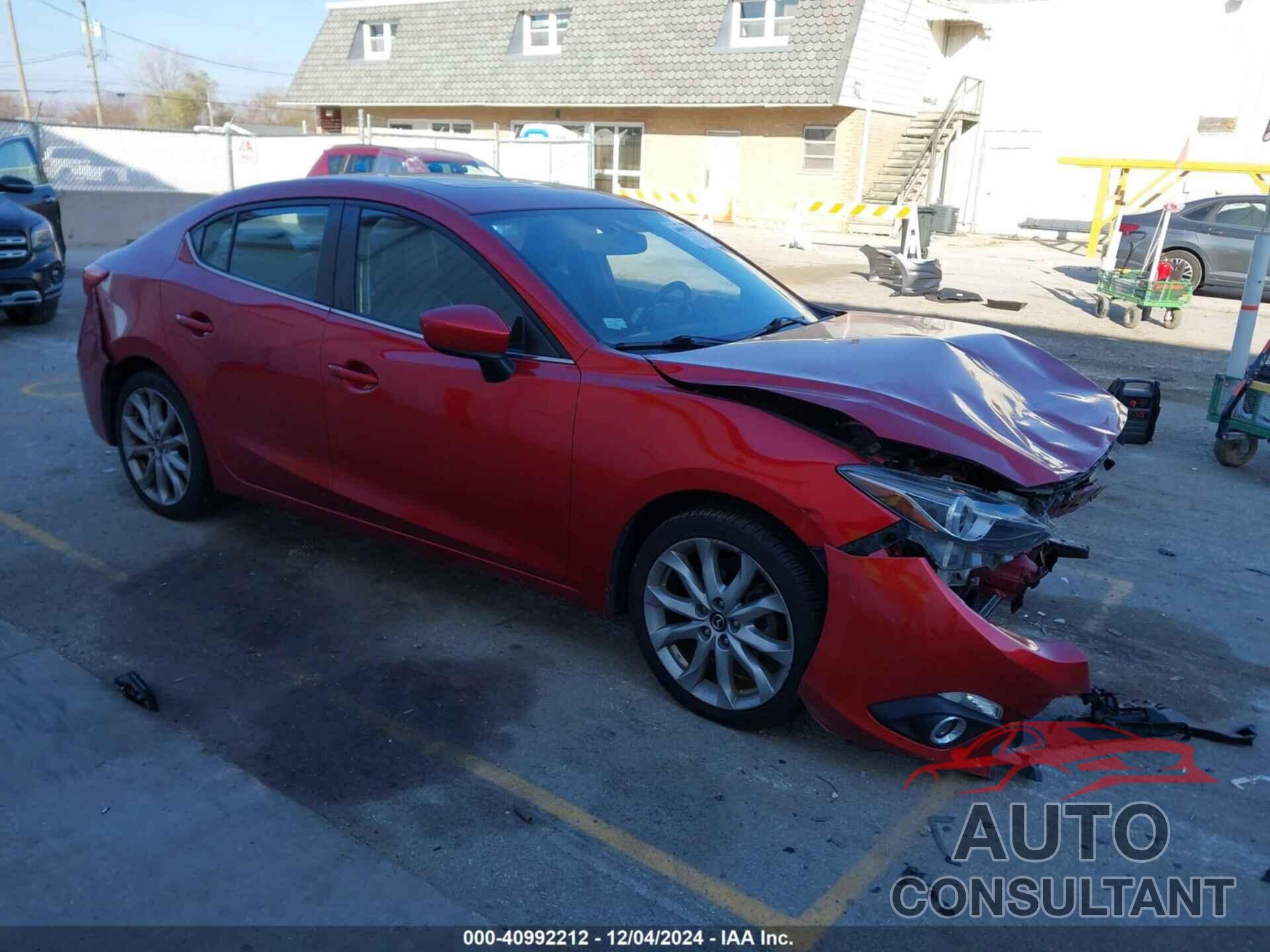 MAZDA MAZDA3 2016 - JM1BM1X37G1288963