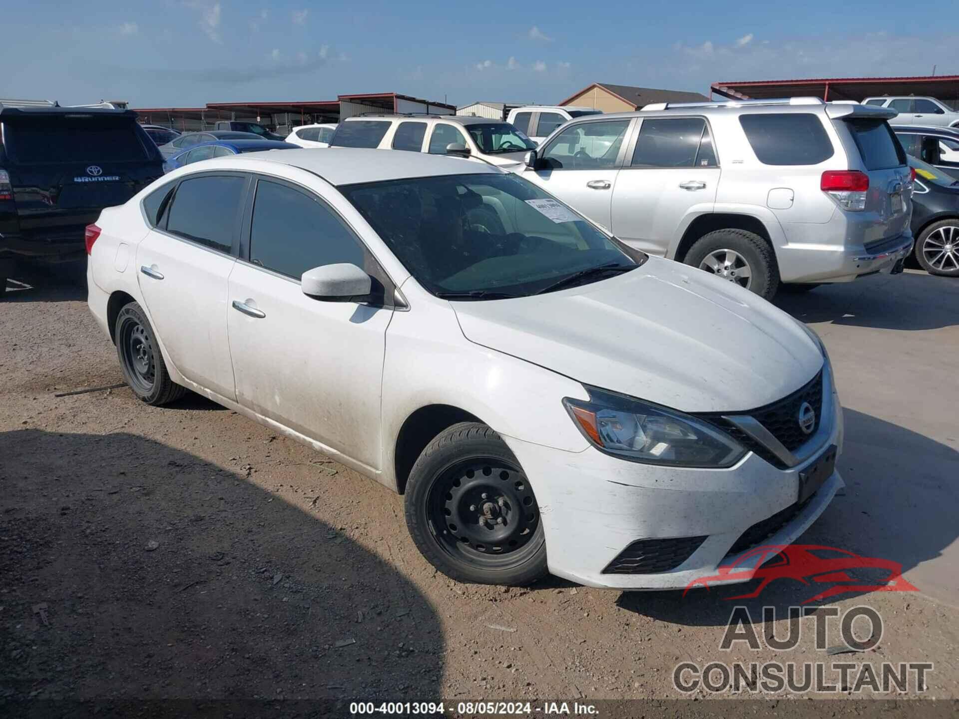 NISSAN SENTRA 2019 - 3N1AB7AP8KL615178