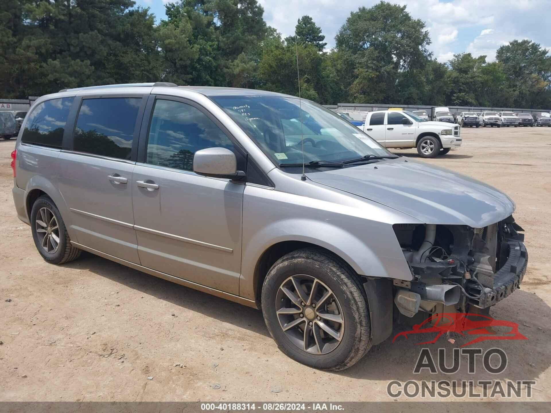 DODGE GRAND CARAVAN 2017 - 2C4RDGCG8HR807414