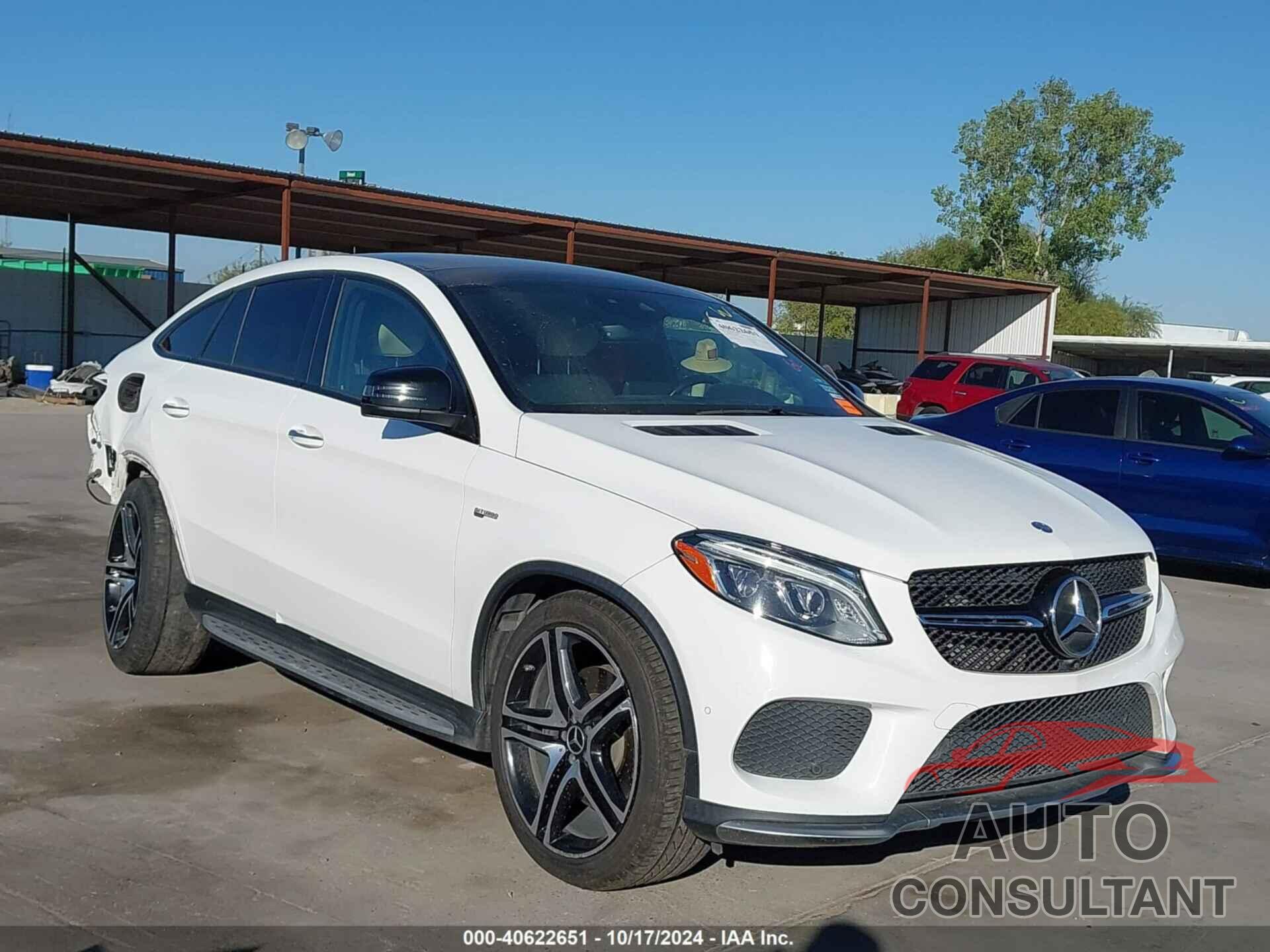 MERCEDES-BENZ AMG GLE 43 COUPE 2017 - 4JGED6EB3HA066888