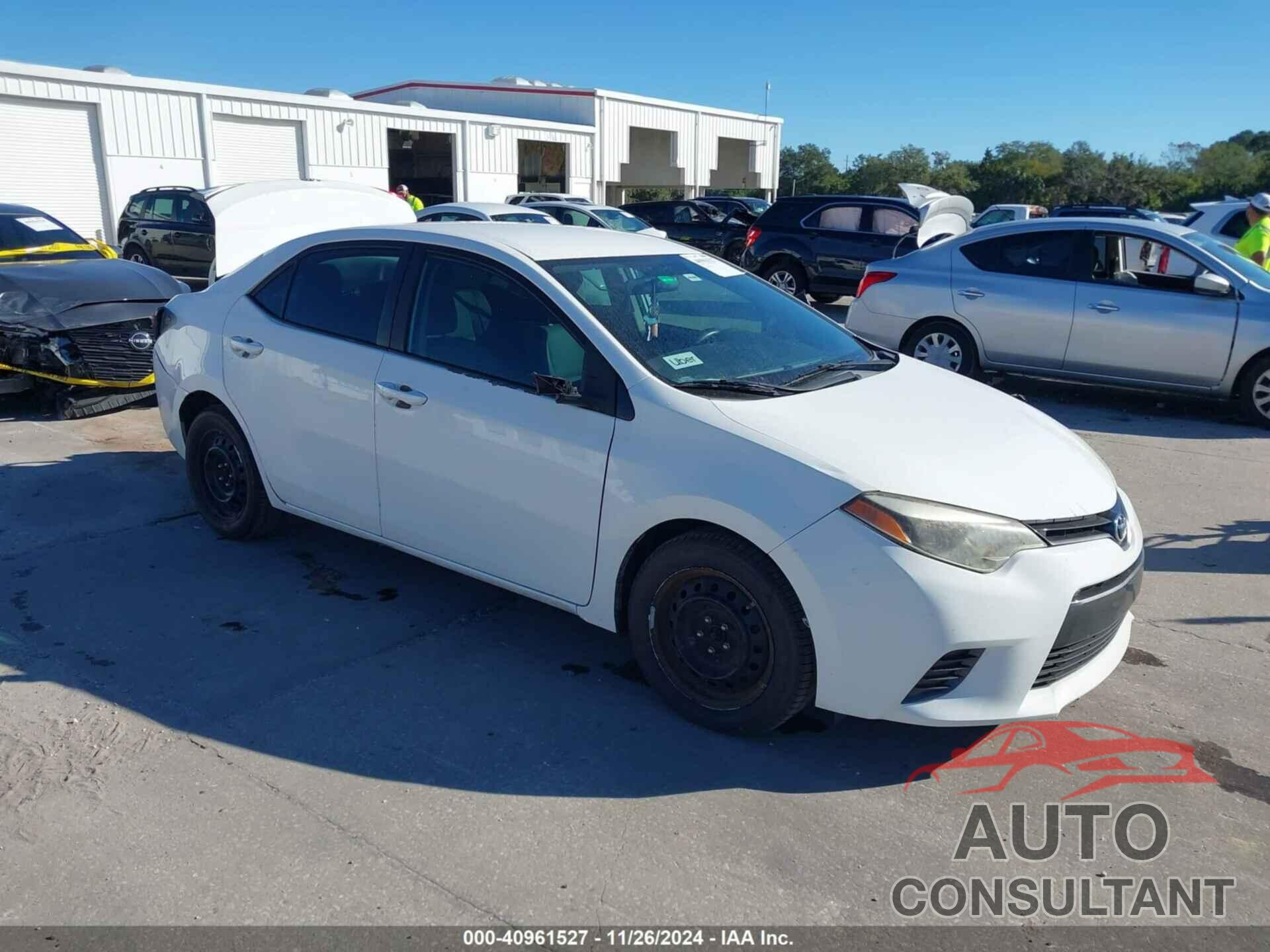 TOYOTA COROLLA 2016 - 2T1BURHE1GC572843