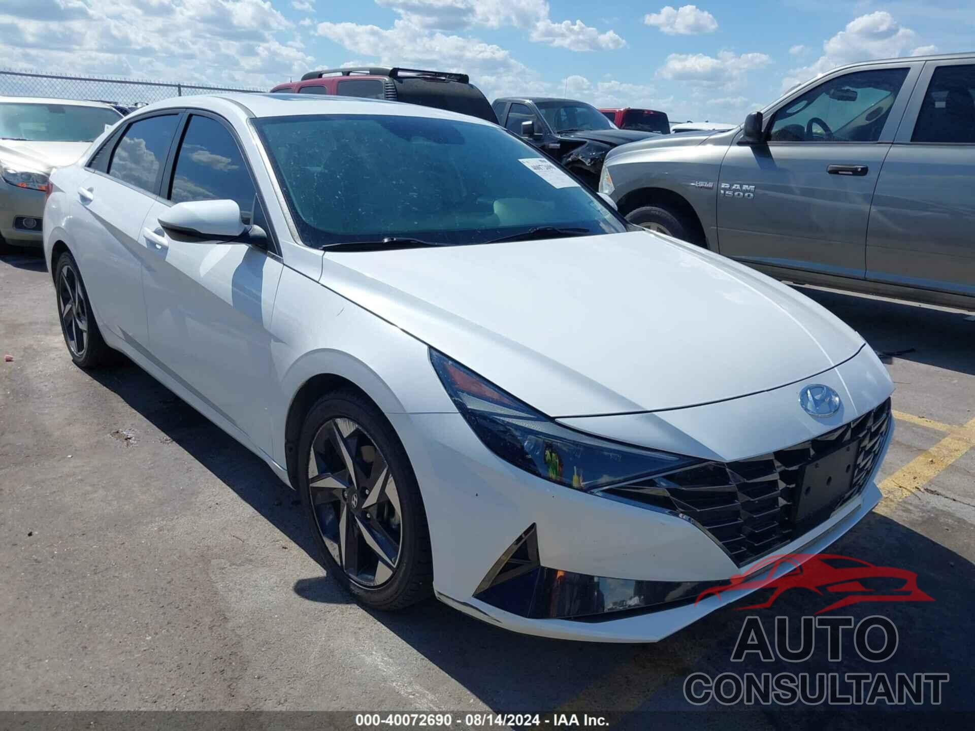 HYUNDAI ELANTRA 2021 - 5NPLP4AG4MH009353