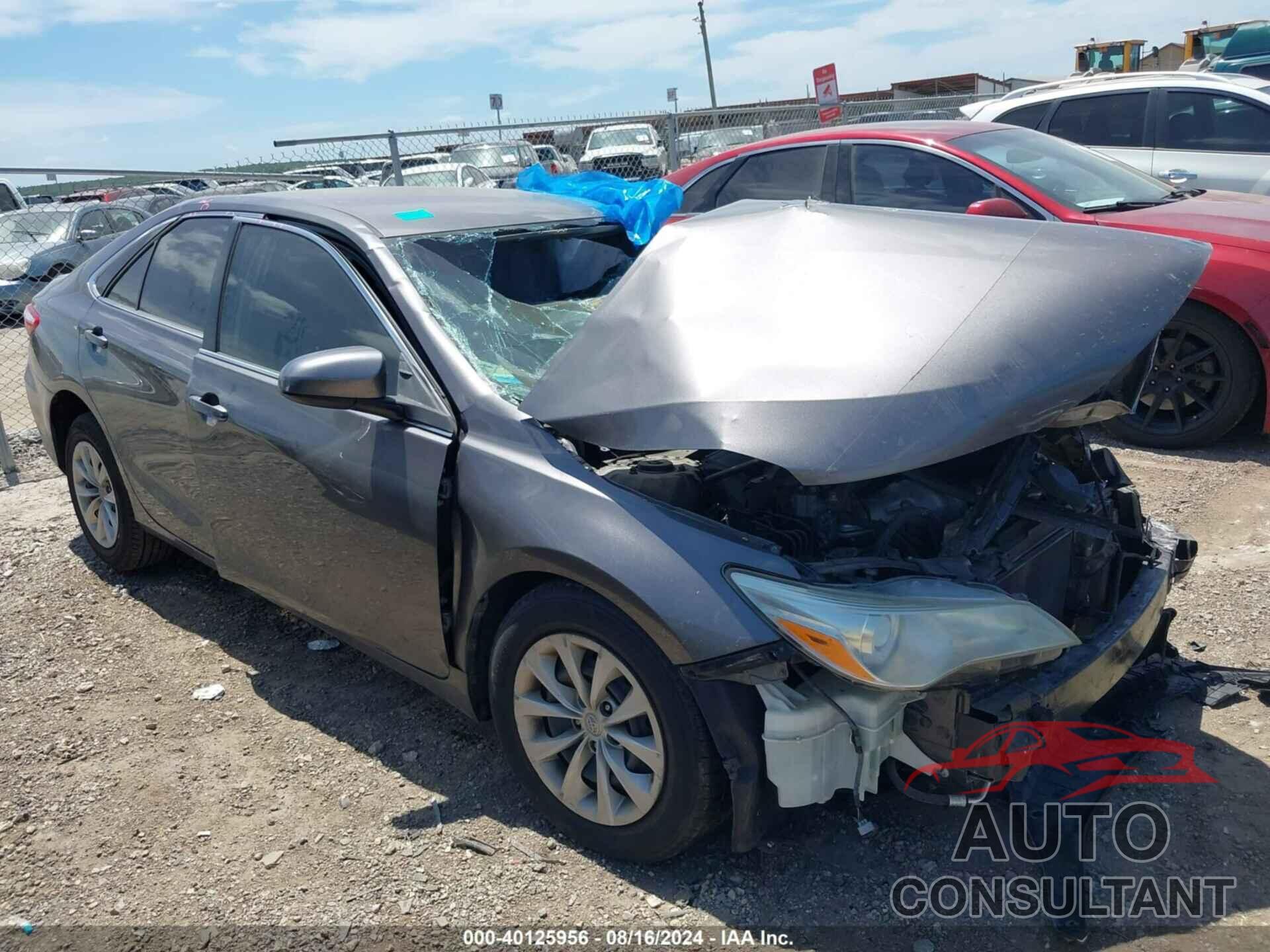 TOYOTA CAMRY 2016 - 4T4BF1FK0GR576830