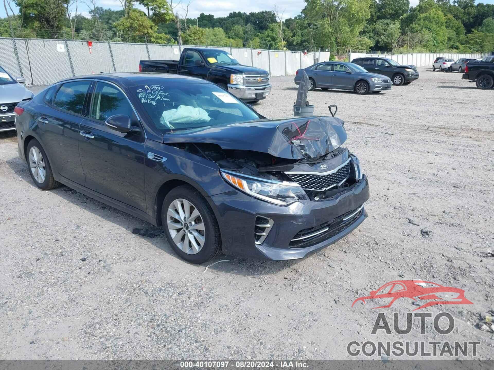 KIA OPTIMA 2017 - 5XXGU4L30HG159868