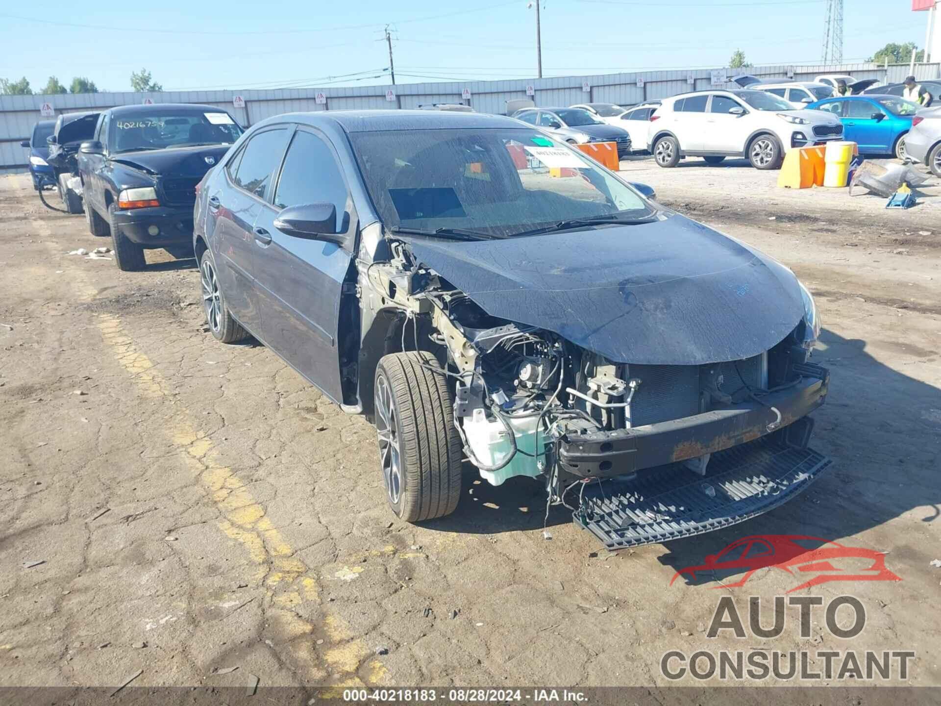 TOYOTA COROLLA 2017 - 5YFBURHE9HP631591
