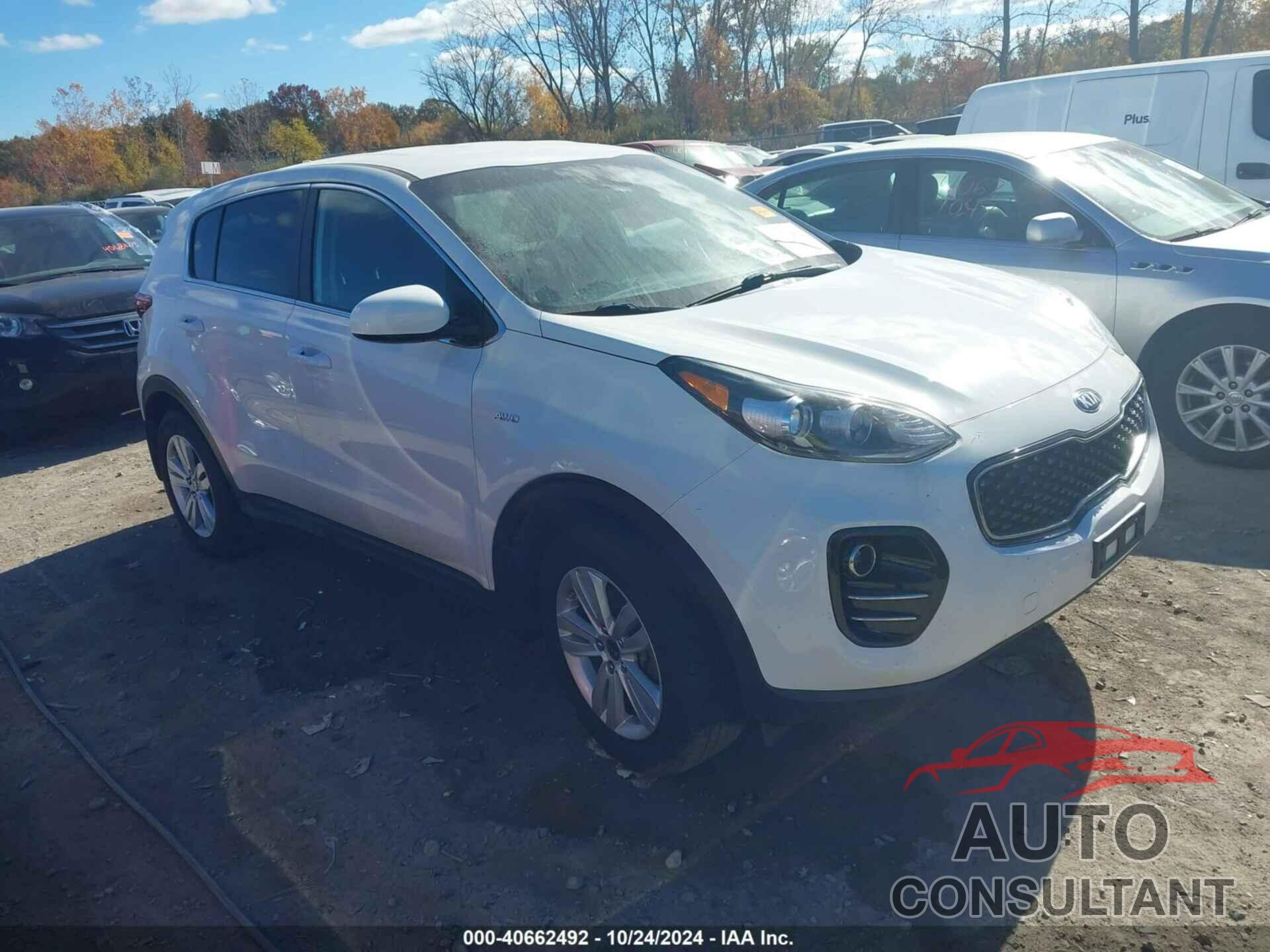 KIA SPORTAGE 2019 - KNDPMCAC4K7575659