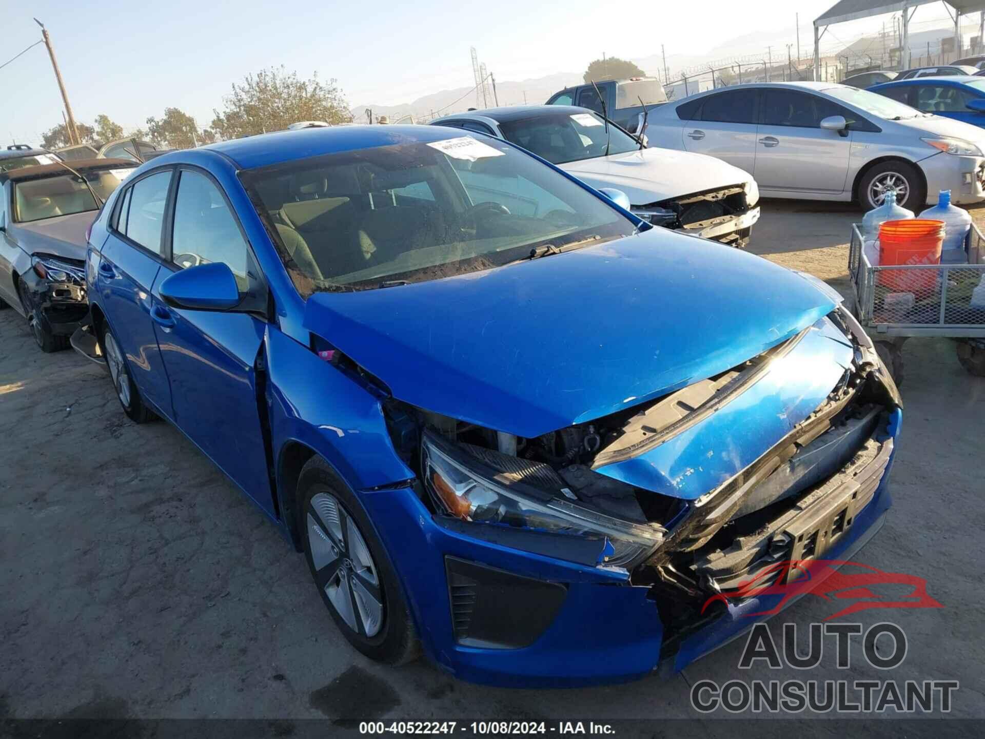 HYUNDAI IONIQ HYBRID 2017 - KMHC65LC6HU024415