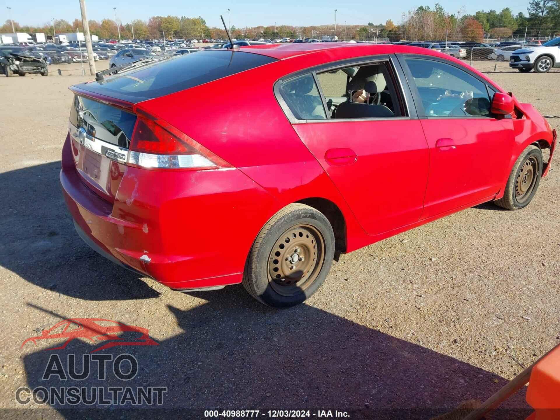 HONDA INSIGHT 2012 - JHMZE2H34CS005454