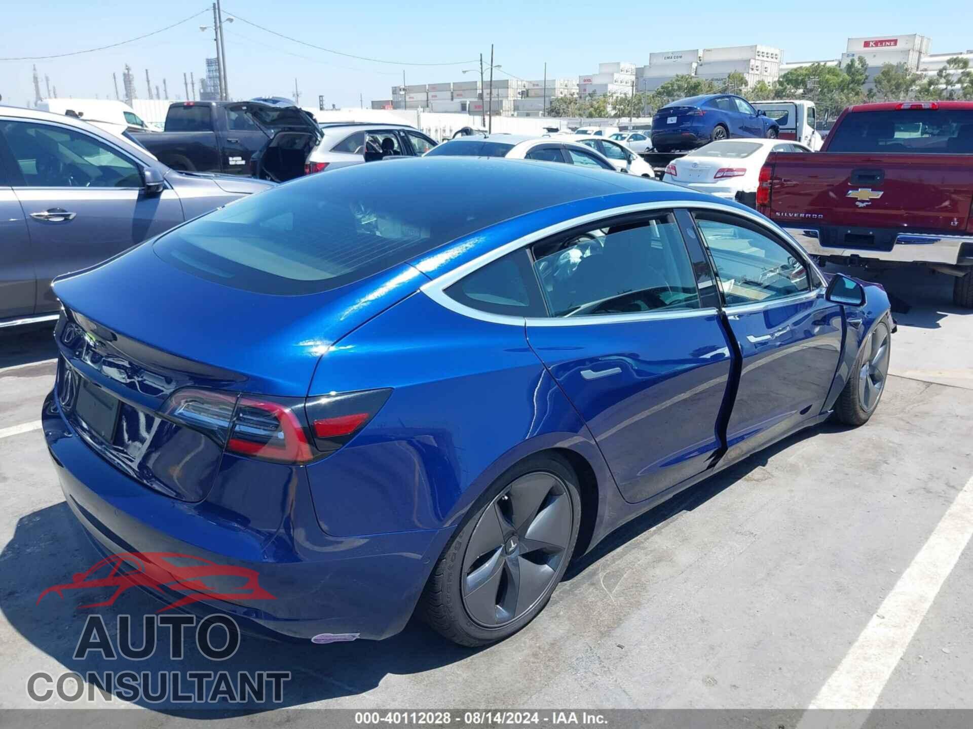 TESLA MODEL 3 2019 - 5YJ3E1EA2KF411815