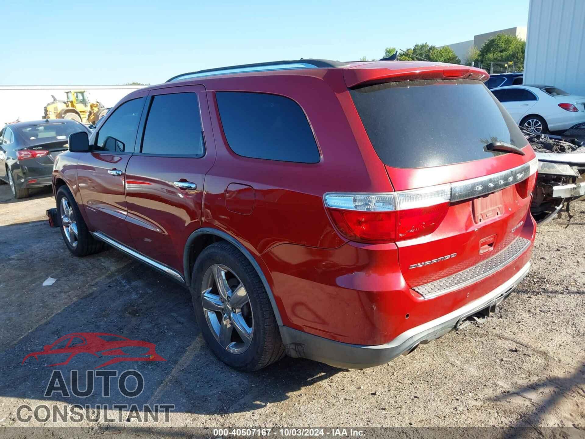 DODGE DURANGO 2011 - 1D4SD5GT9BC592481