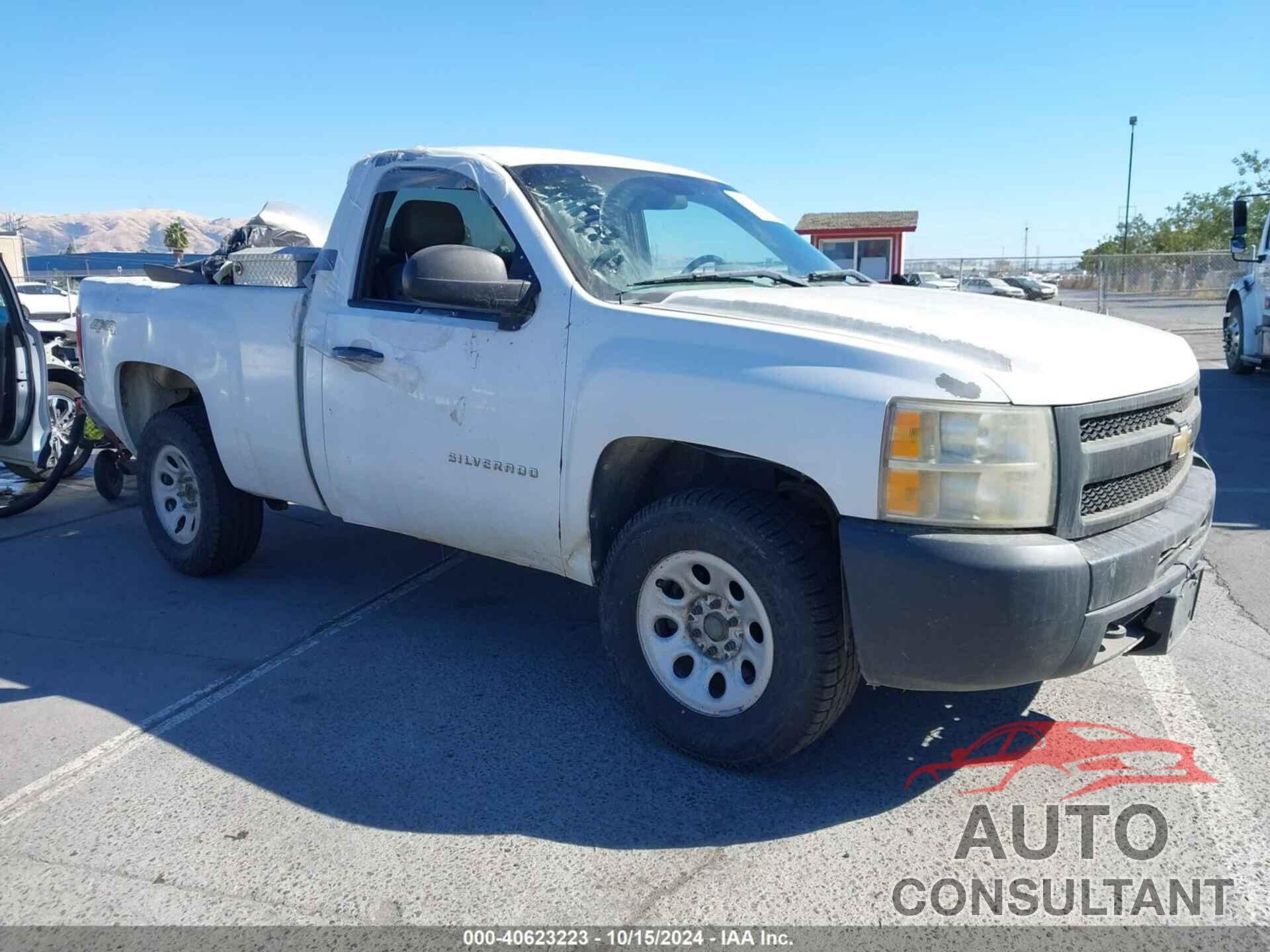 CHEVROLET SILVERADO 1500 2010 - 1GCPKPEA7AZ292214