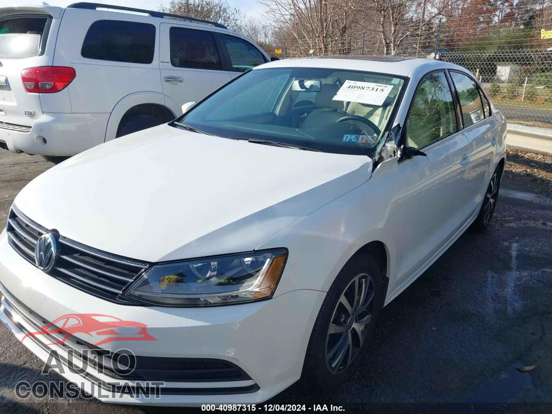 VOLKSWAGEN JETTA 2017 - 3VWDB7AJ1HM282960