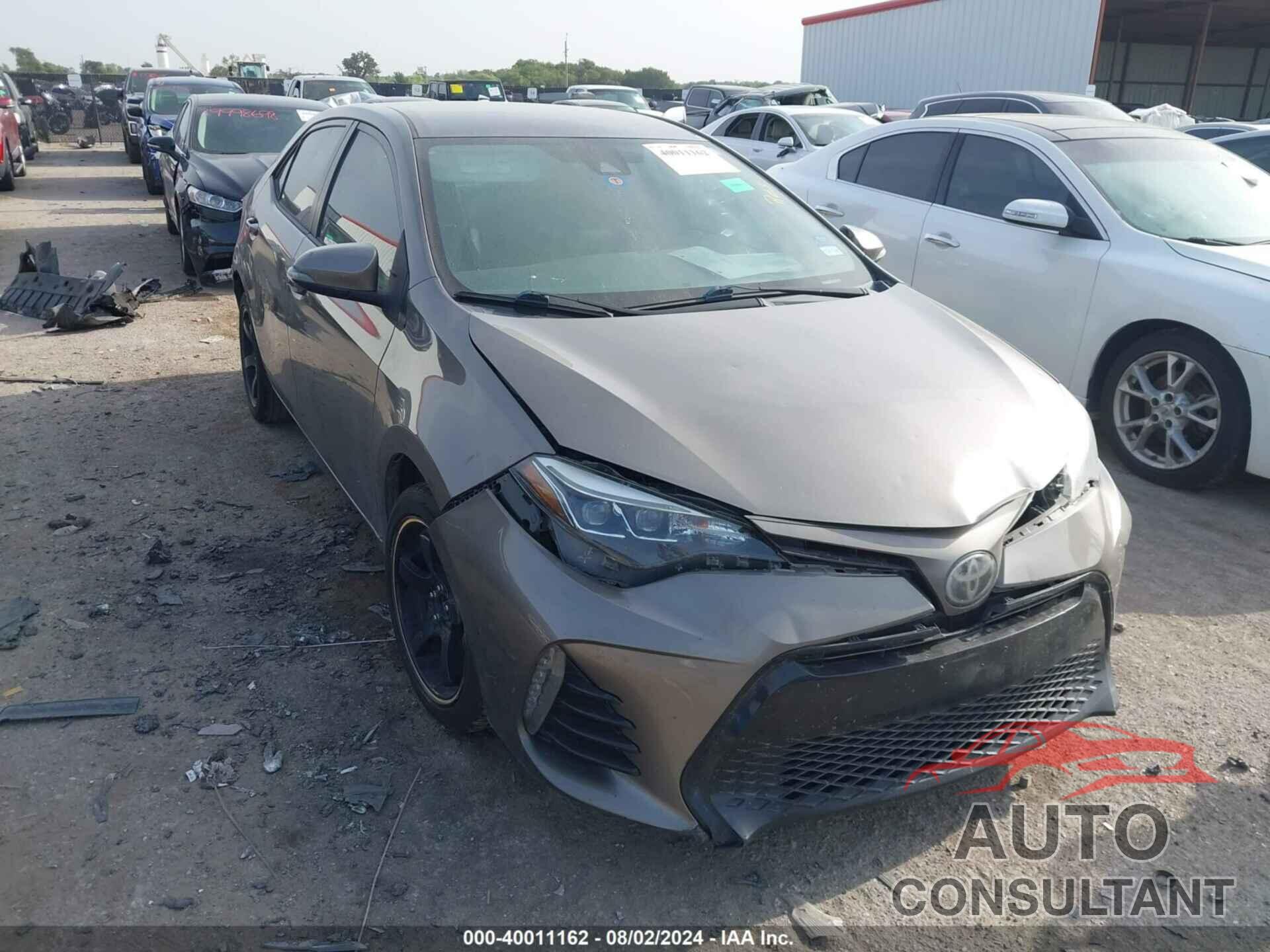 TOYOTA COROLLA 2017 - 5YFBURHE2HP665758