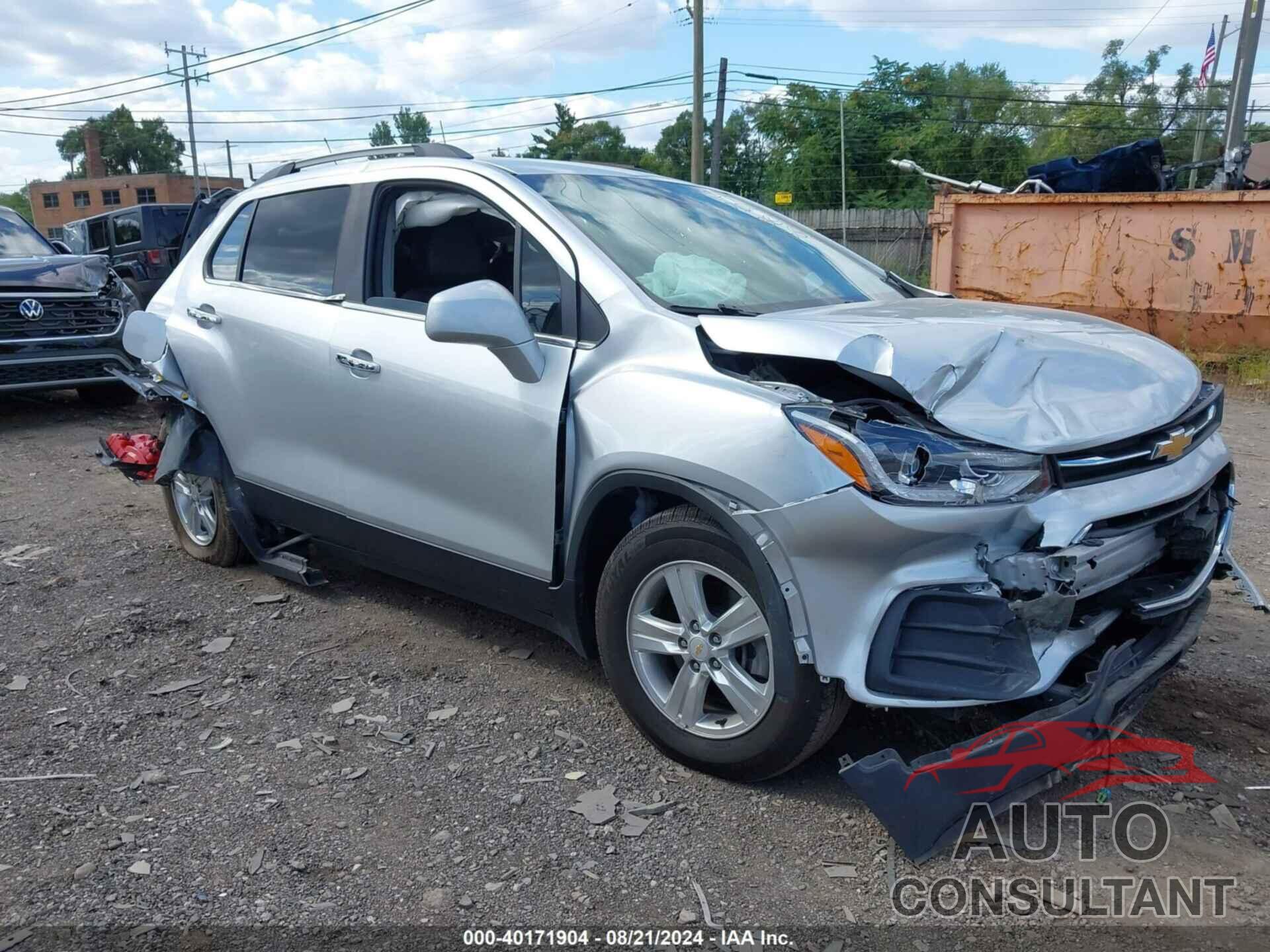 CHEVROLET TRAX 2018 - KL7CJLSB2JB689889