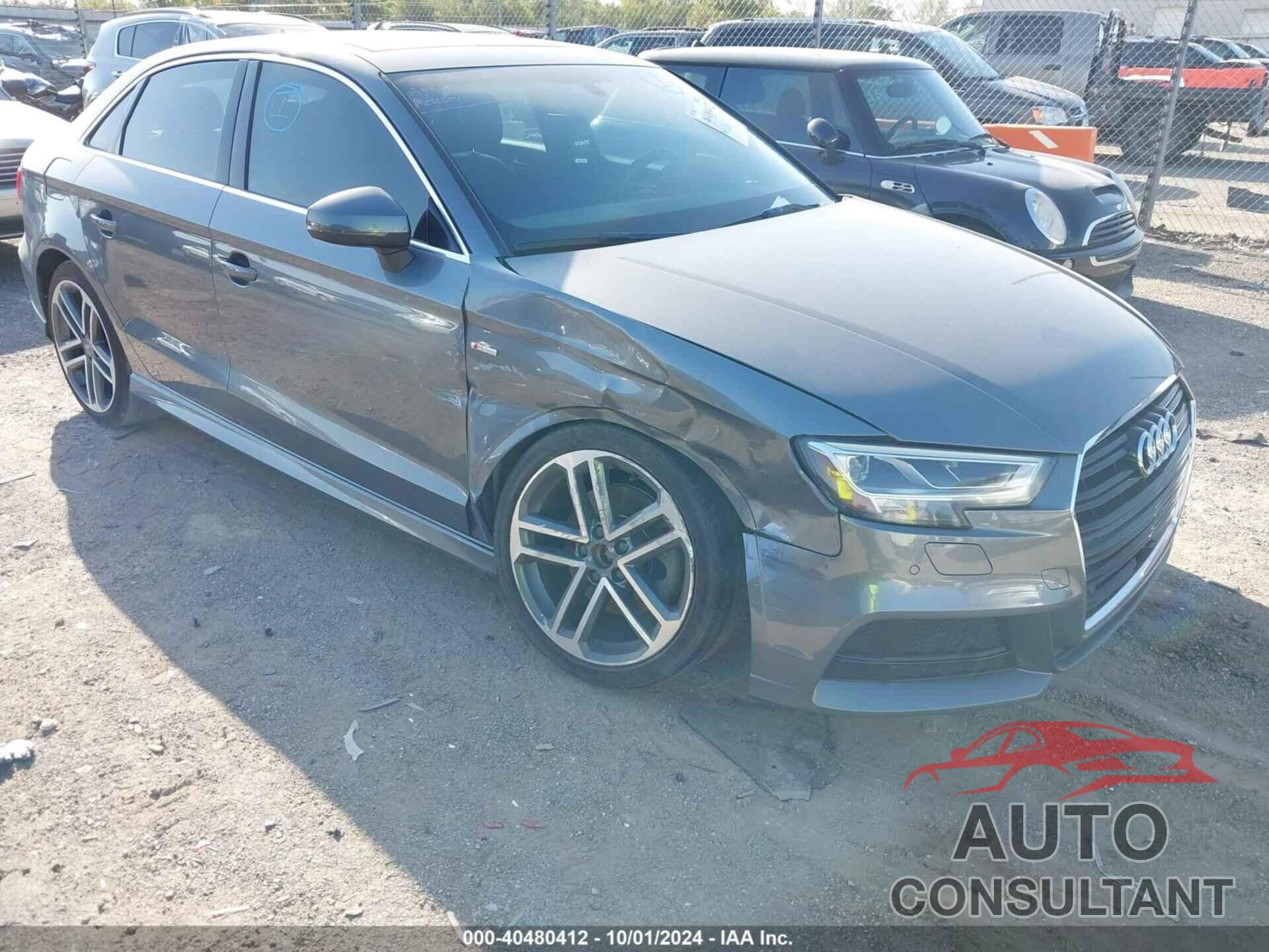 AUDI A3 2019 - WAUGUGFF4K1011147