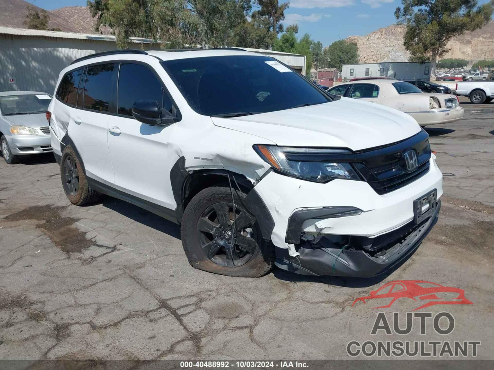 HONDA PILOT 2022 - 5FNYF6H84NB082631