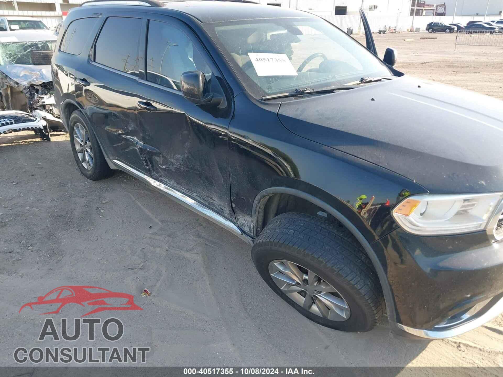 DODGE DURANGO 2017 - 1C4RDHAG0HC690395