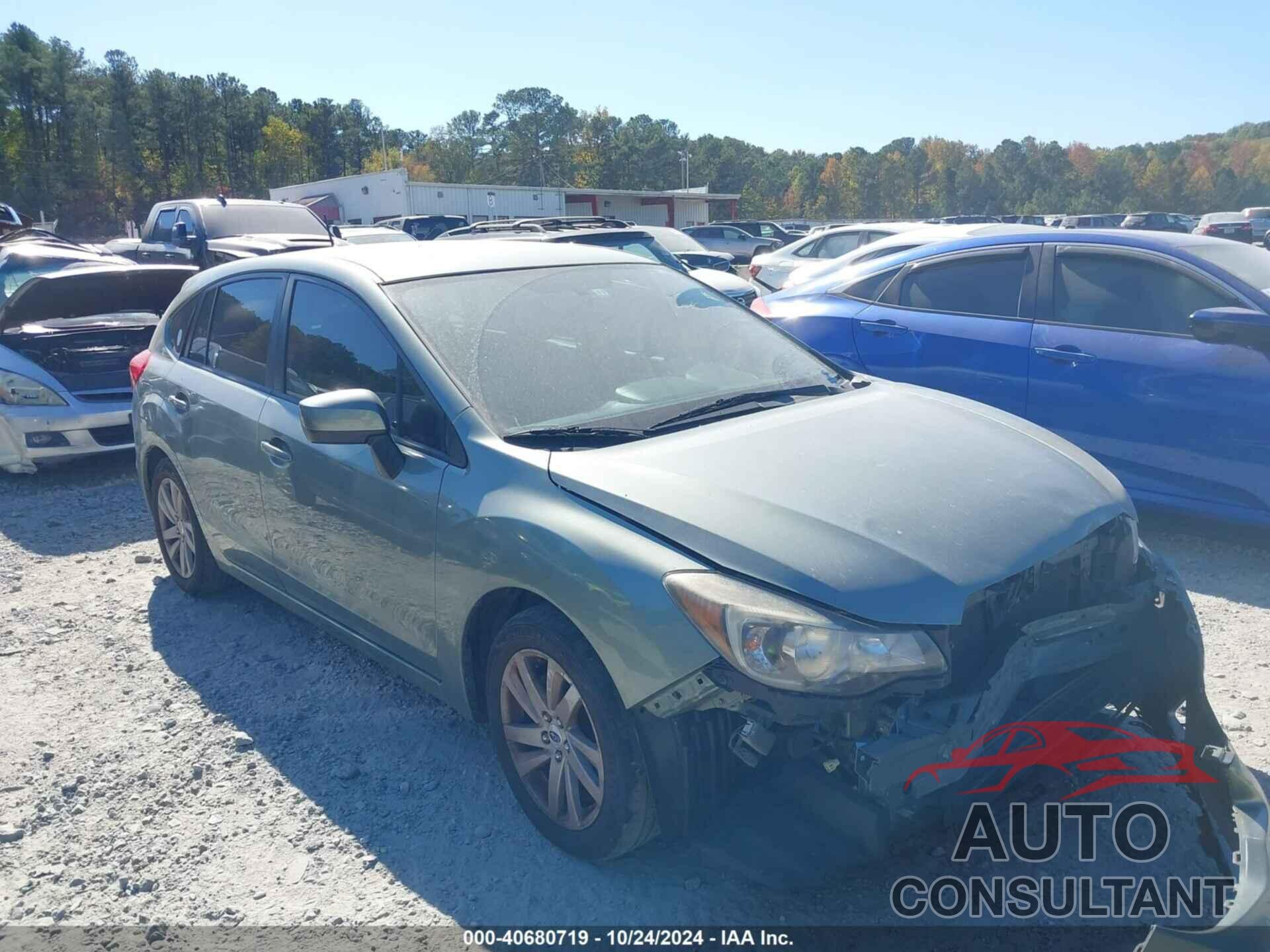 SUBARU IMPREZA 2016 - JF1GPAB65GH213075