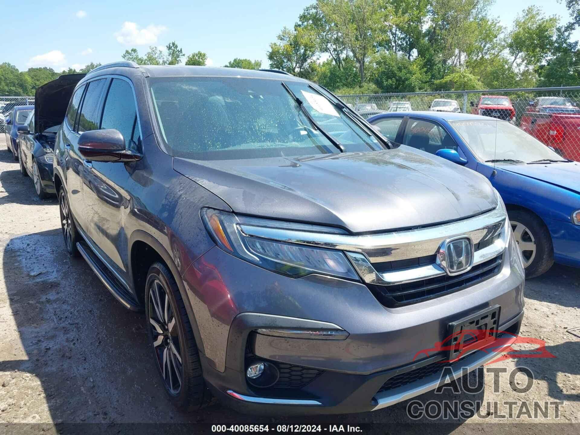 HONDA PILOT 2019 - 5FNYF6H60KB069224