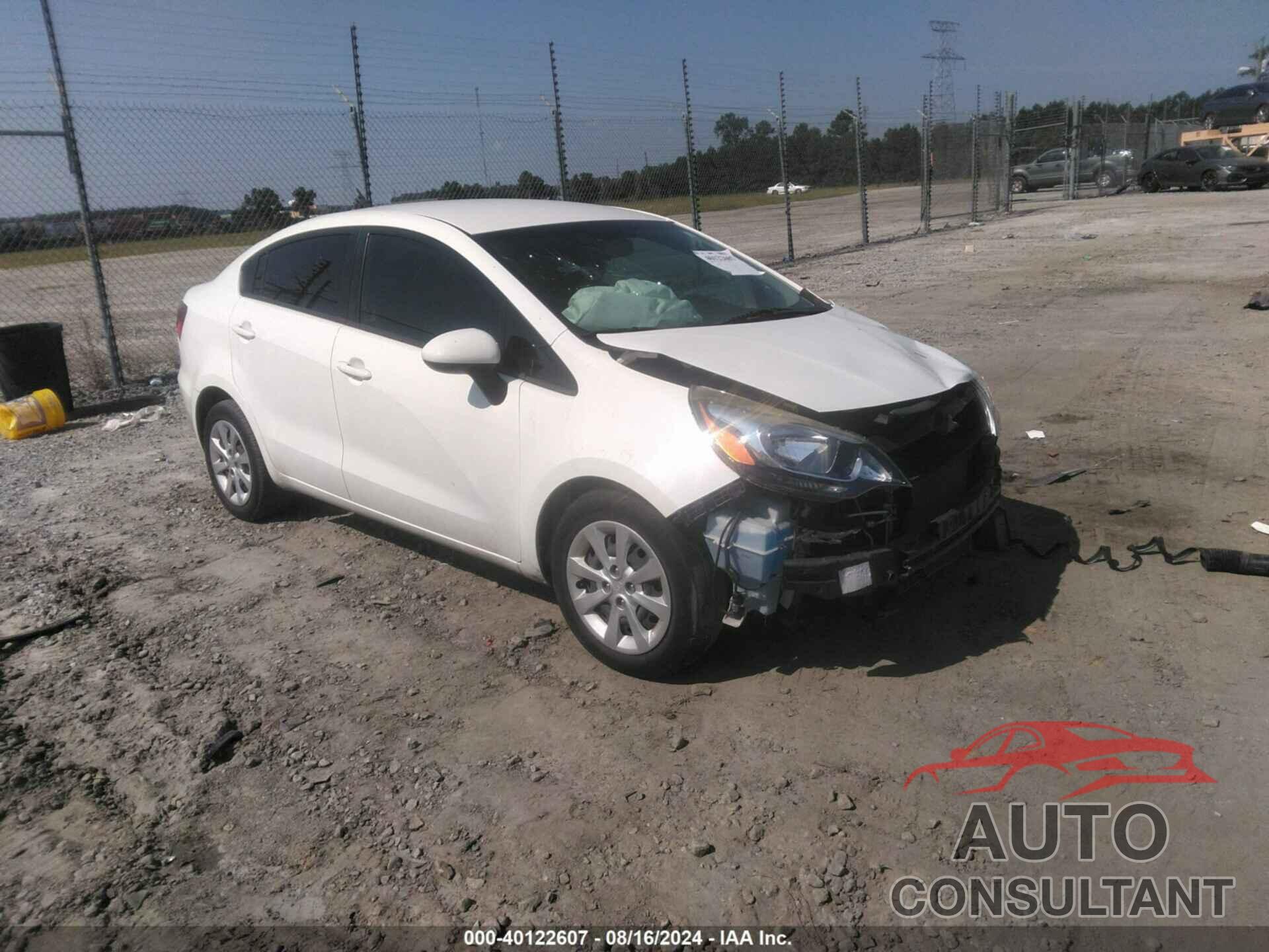 KIA RIO 2016 - KNADM4A34G6647804