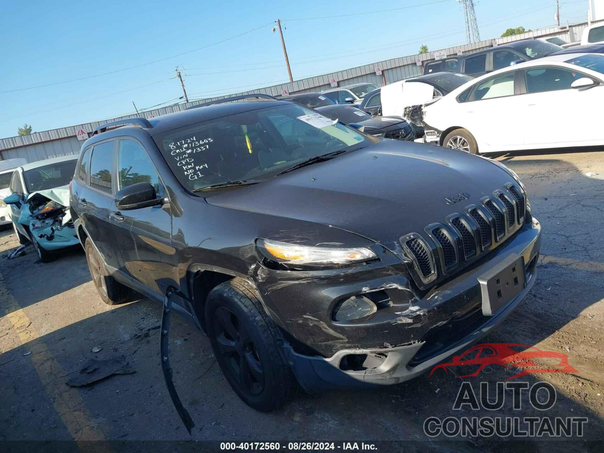 JEEP CHEROKEE 2016 - 1C4PJMDBXGW361337