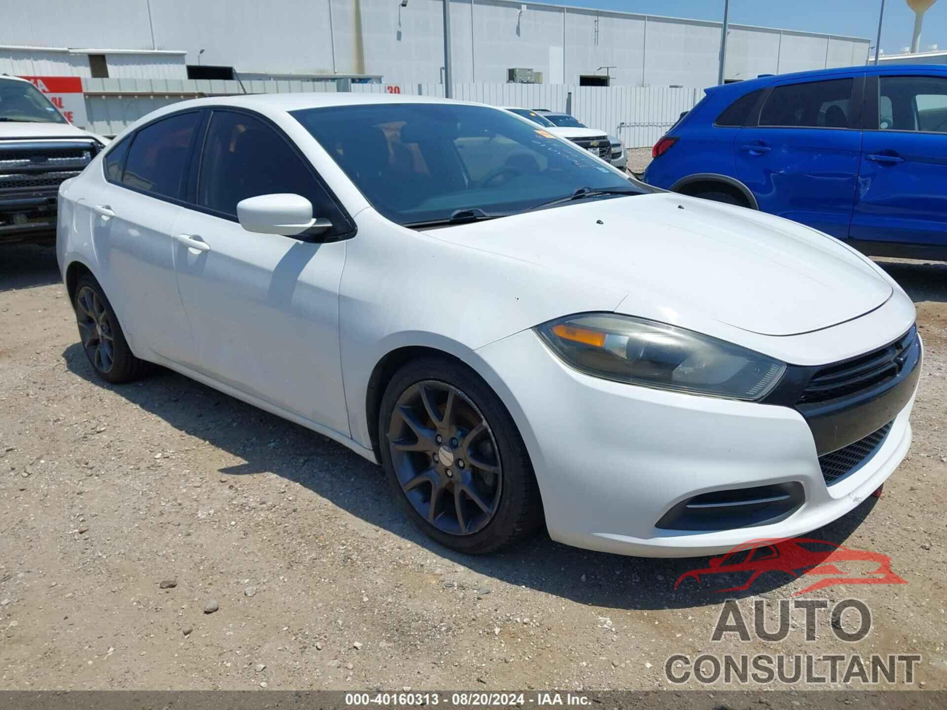 DODGE DART 2016 - 1C3CDFAA0GD606353