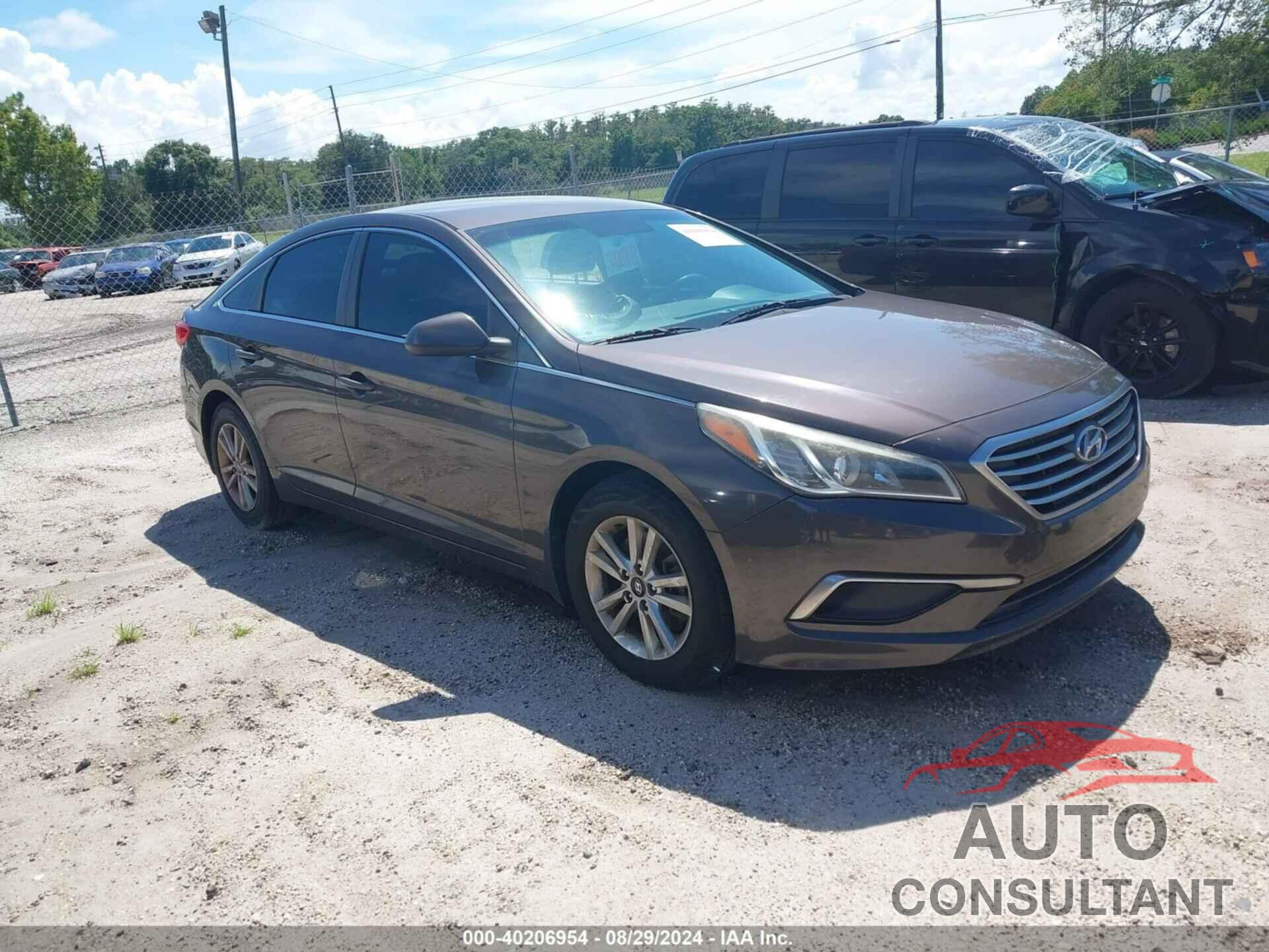 HYUNDAI SONATA 2016 - 5NPE24AF9GH370127