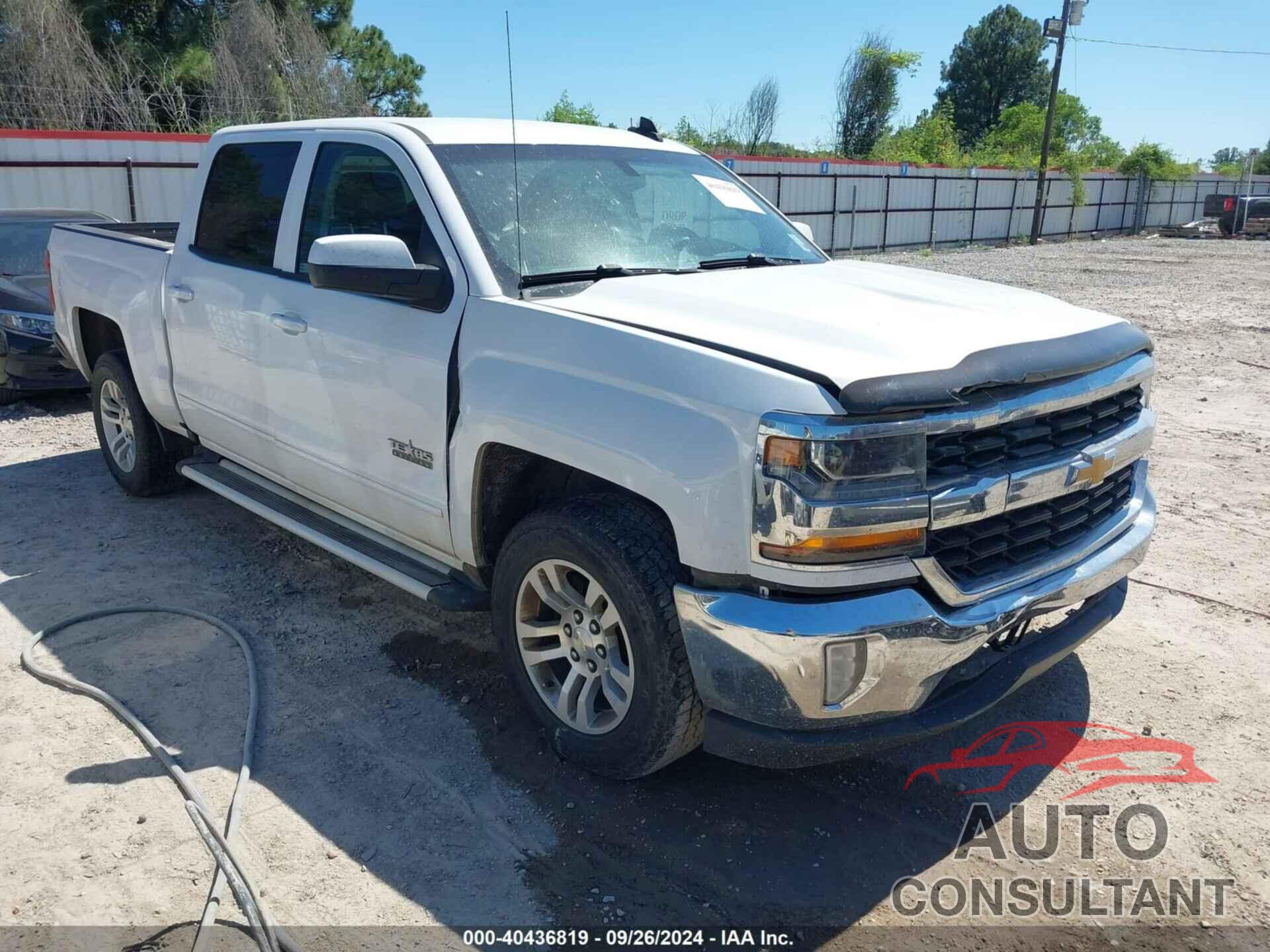 CHEVROLET SILVERADO 1500 2017 - 3GCPCREC8HG188755